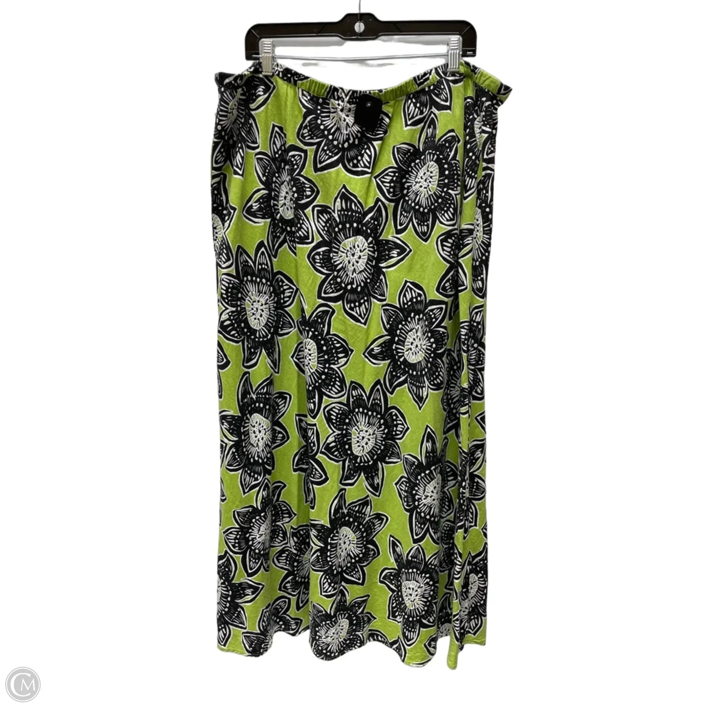 Skirt Maxi By Cato In Floral Print, Size: 22