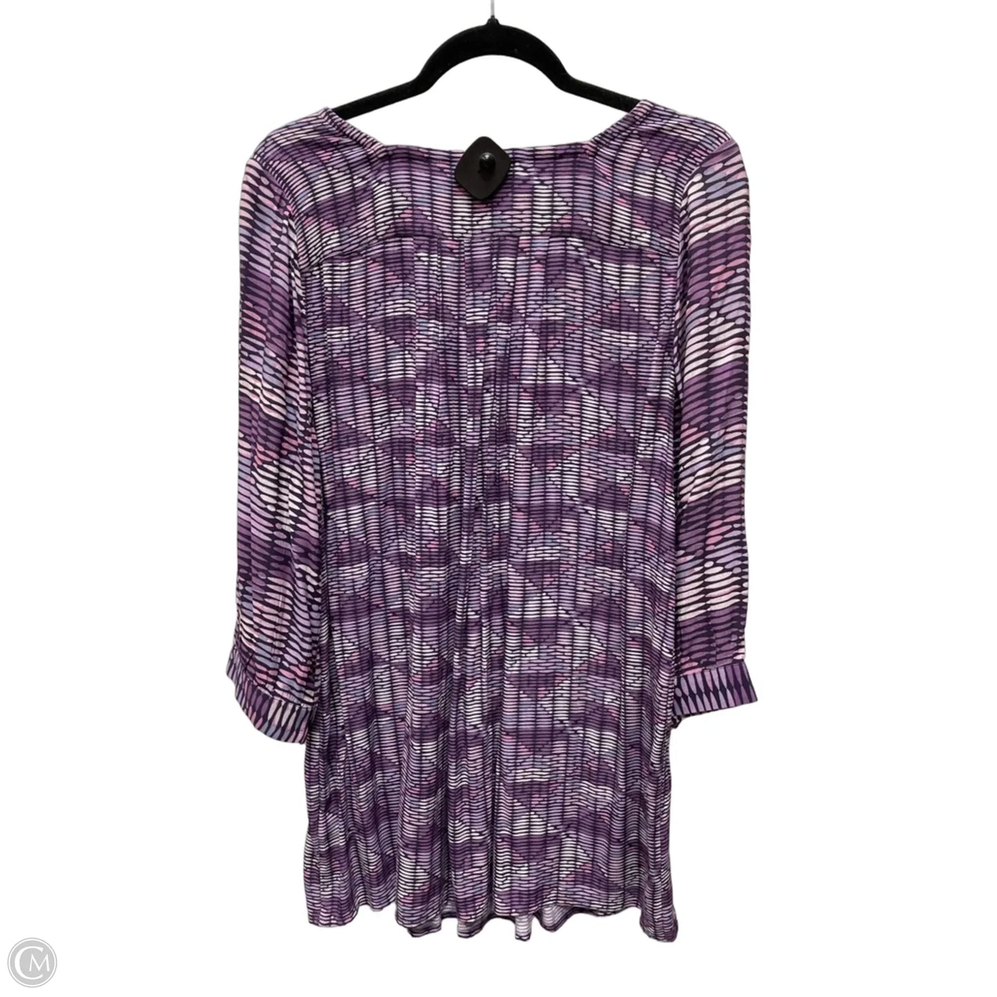Tunic Long Sleeve By Soft Surroundings In Purple, Size: S