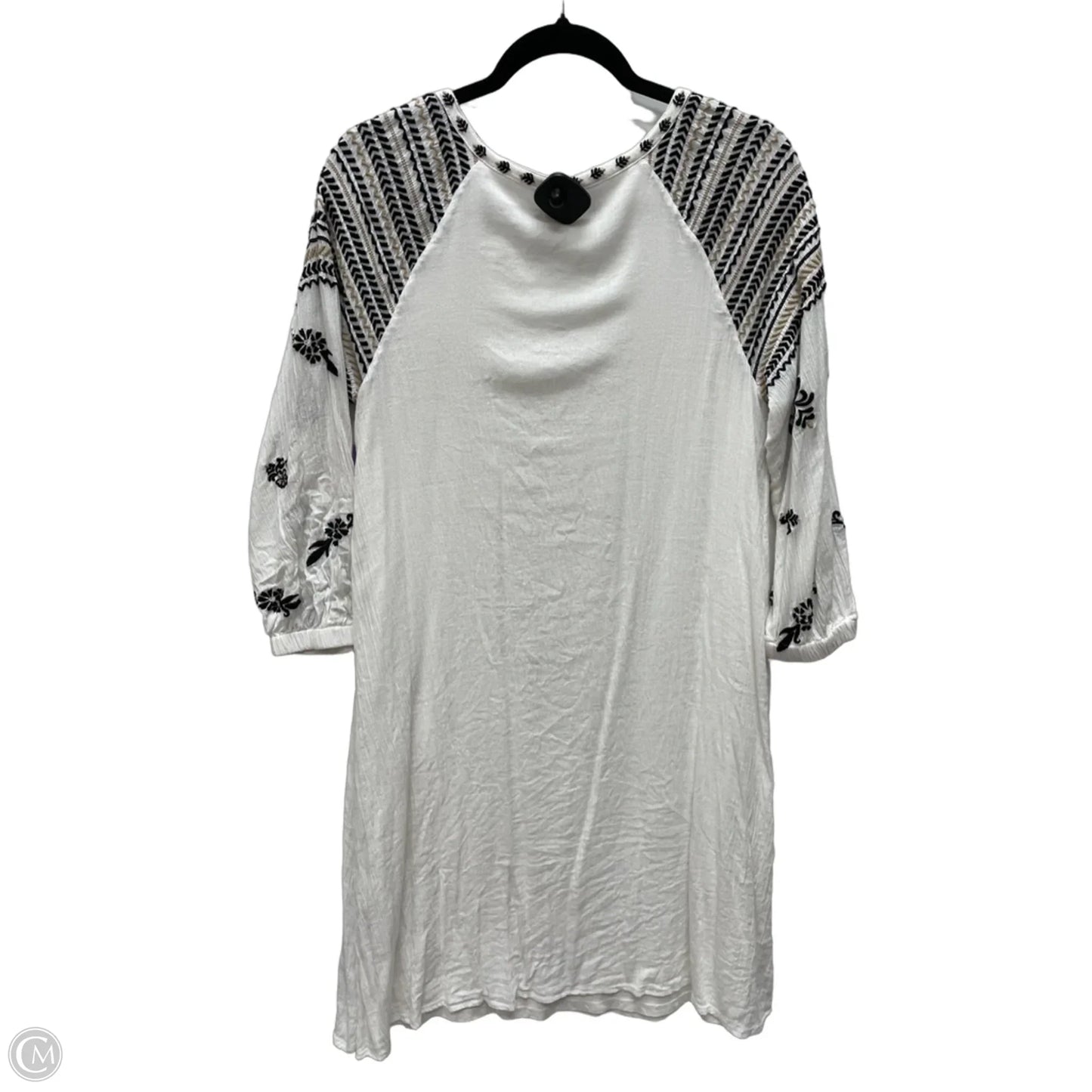 Dress Casual Short By Chicos In Cream & Tan, Size: S