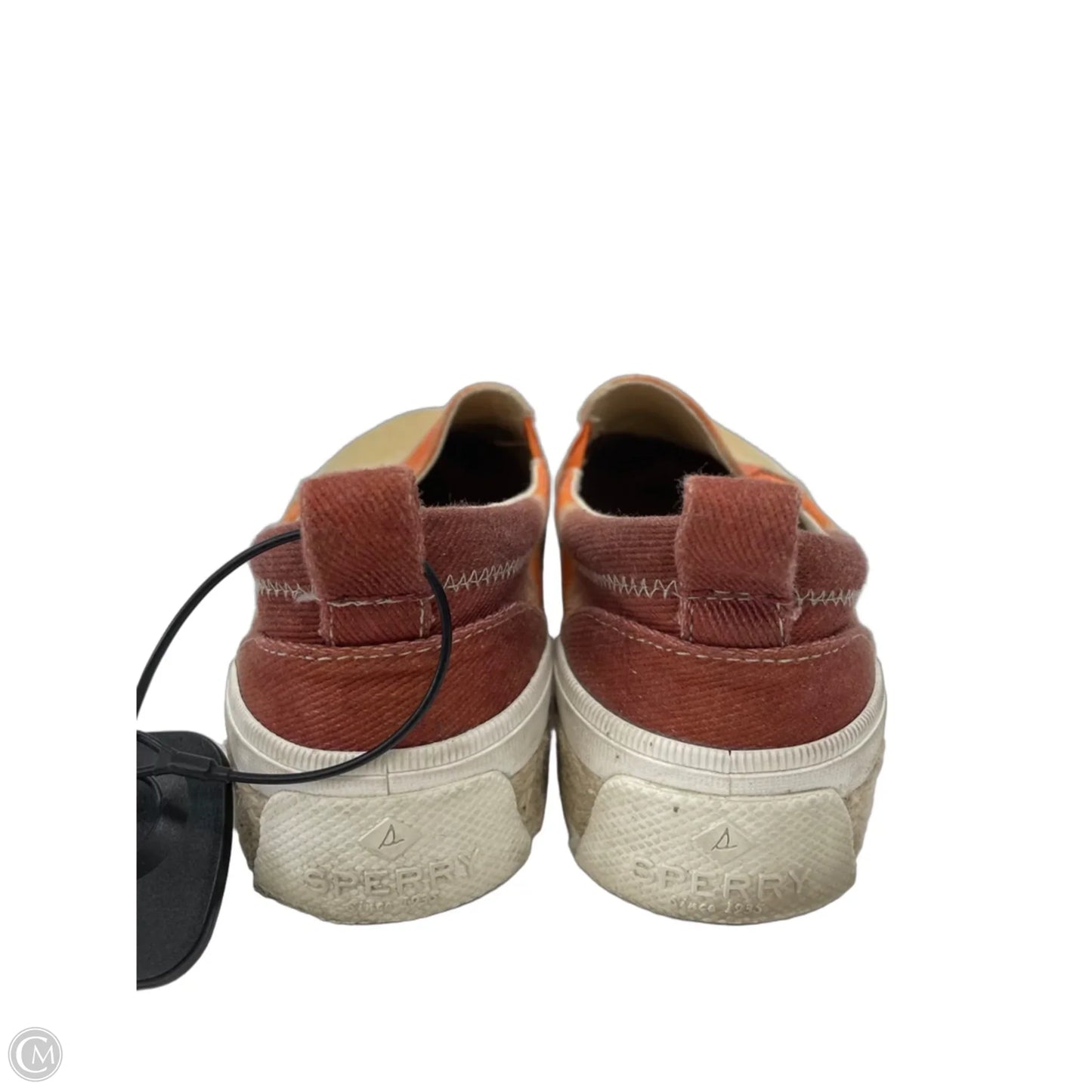 Shoes Flats By Sperry In Orange & Yellow, Size: 7.5