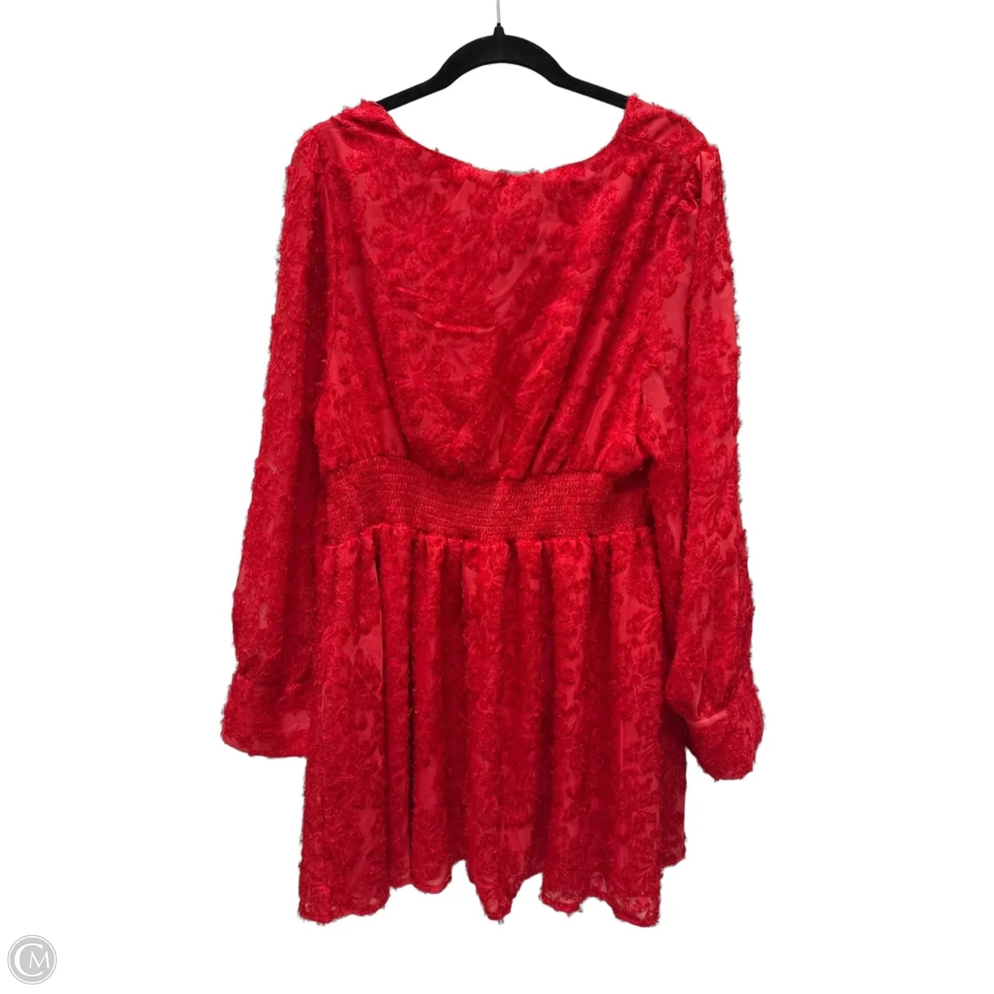 Dress Casual Short By Shein In Red, Size: 3x