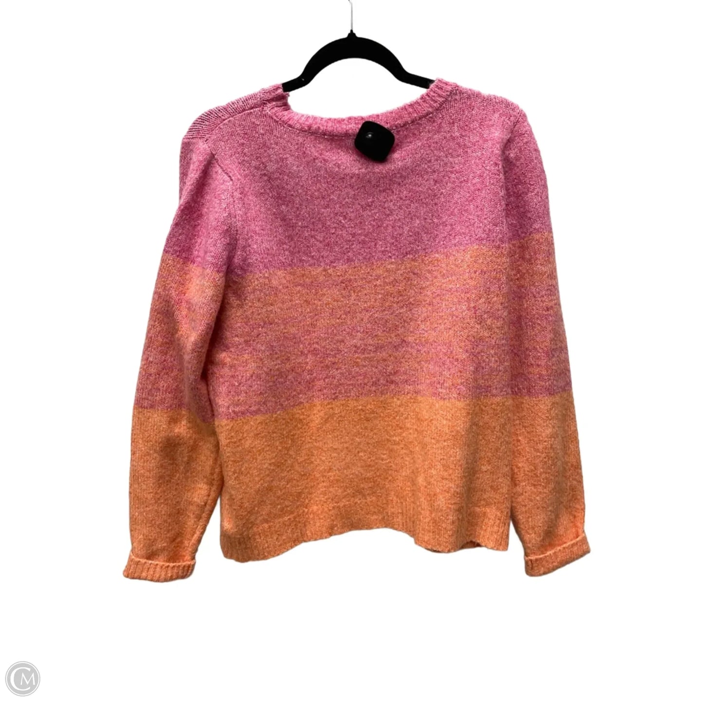 Sweater By Cupcakes And Cashmere In Orange & Pink, Size: M