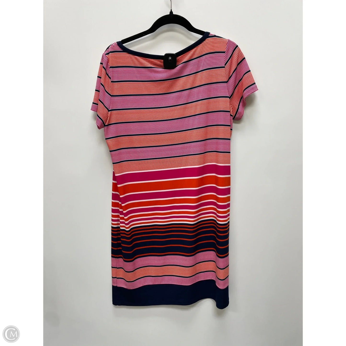 Dress Casual Short By Michael By Michael Kors In Striped Pattern, Size: L