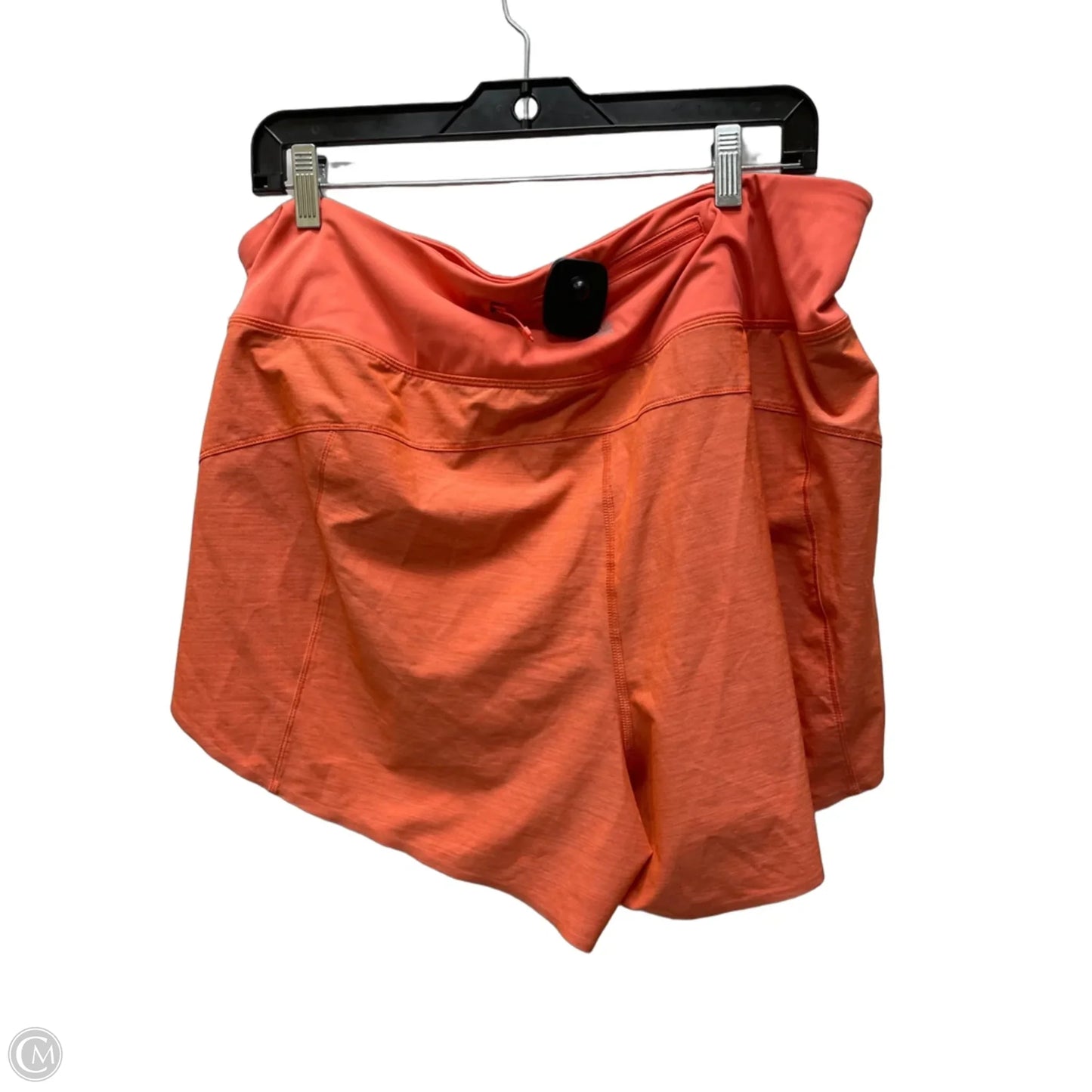 Athletic Shorts By Athleta In Orange, Size: 1x