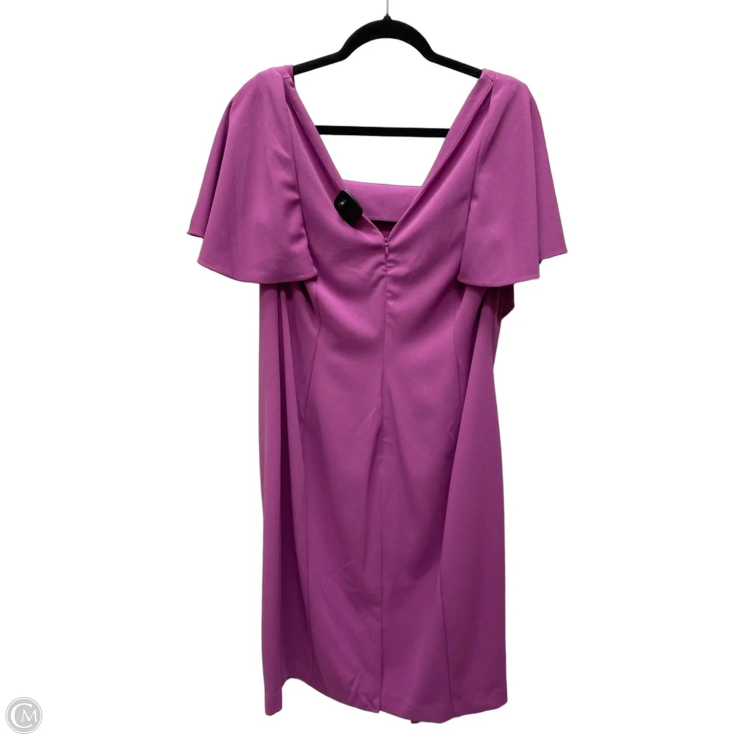 Dress Casual Short By Lane Bryant In Purple, Size: 1x