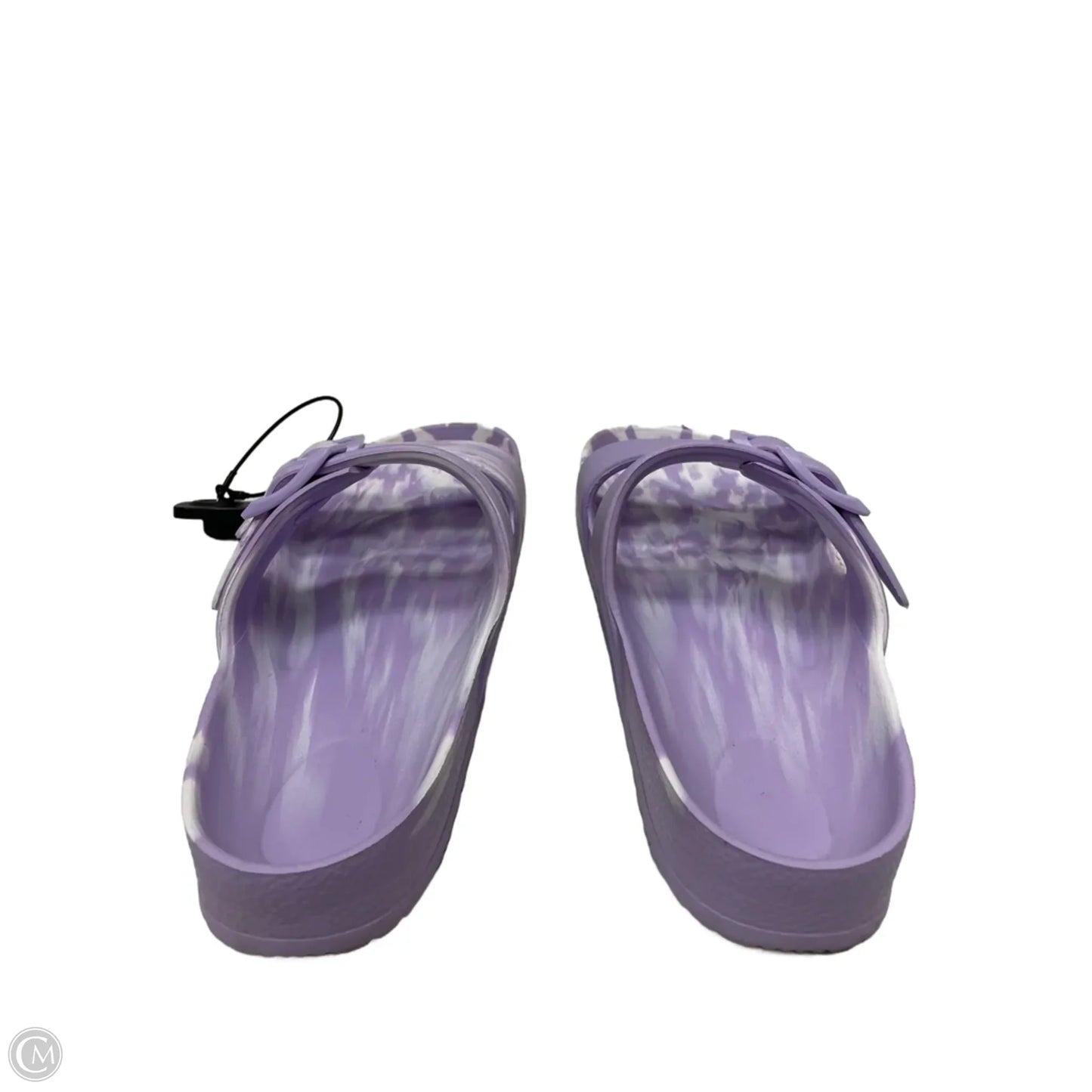 Sandals Flats By Clothes Mentor In Tie Dye Print, Size: 7