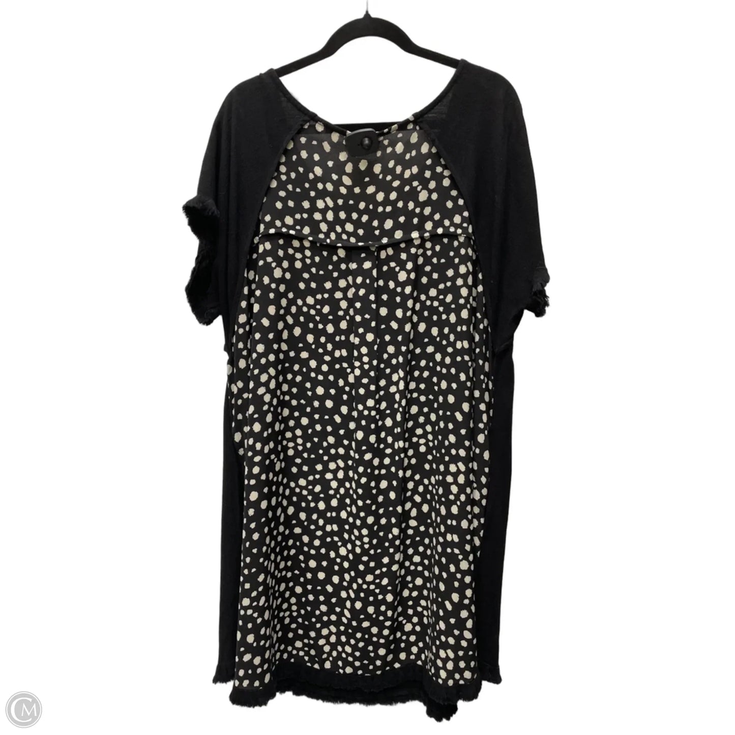 Dress Casual Short By Umgee In Black & Tan, Size: Xl