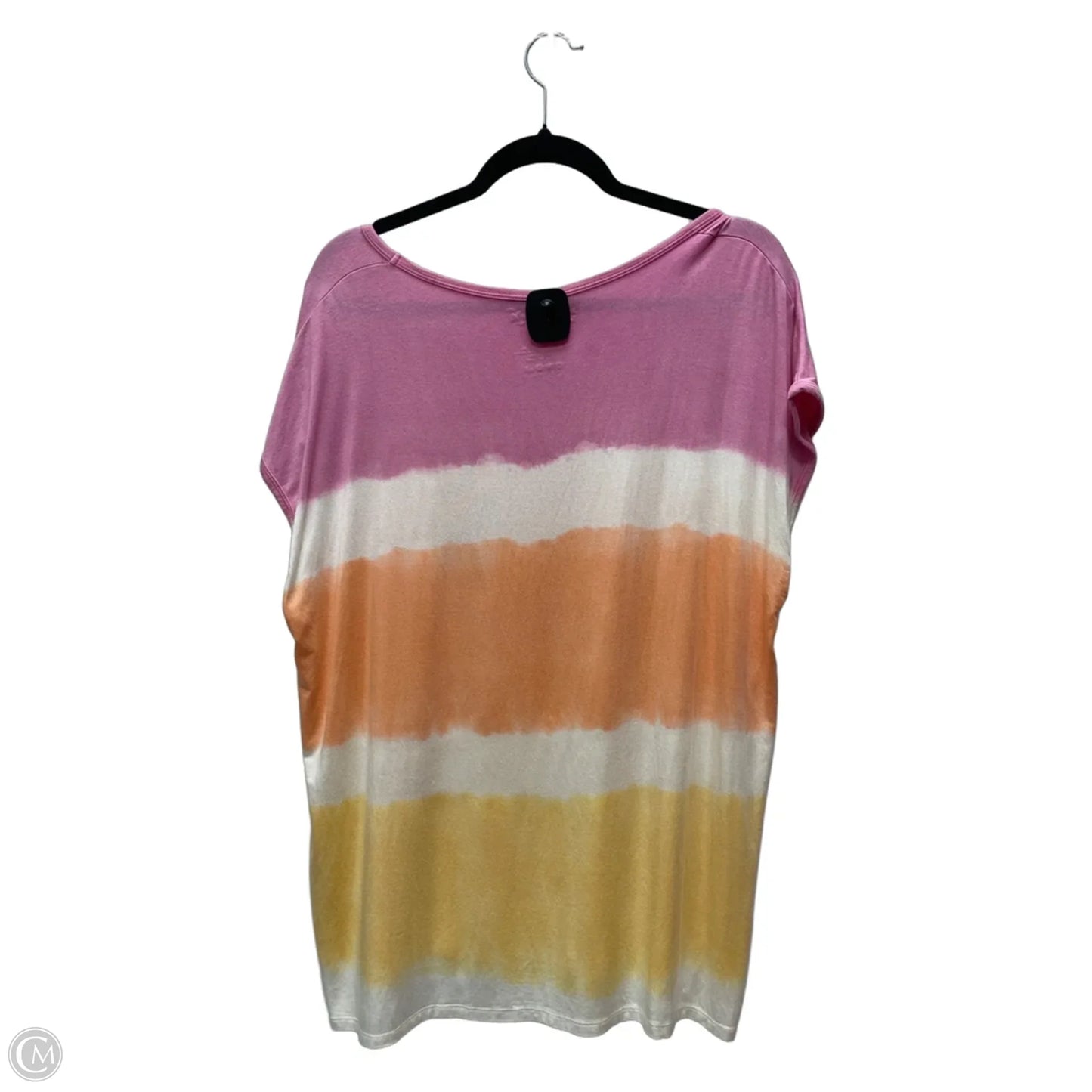 Top Sleeveless By Clothes Mentor In Tie Dye Print, Size: L