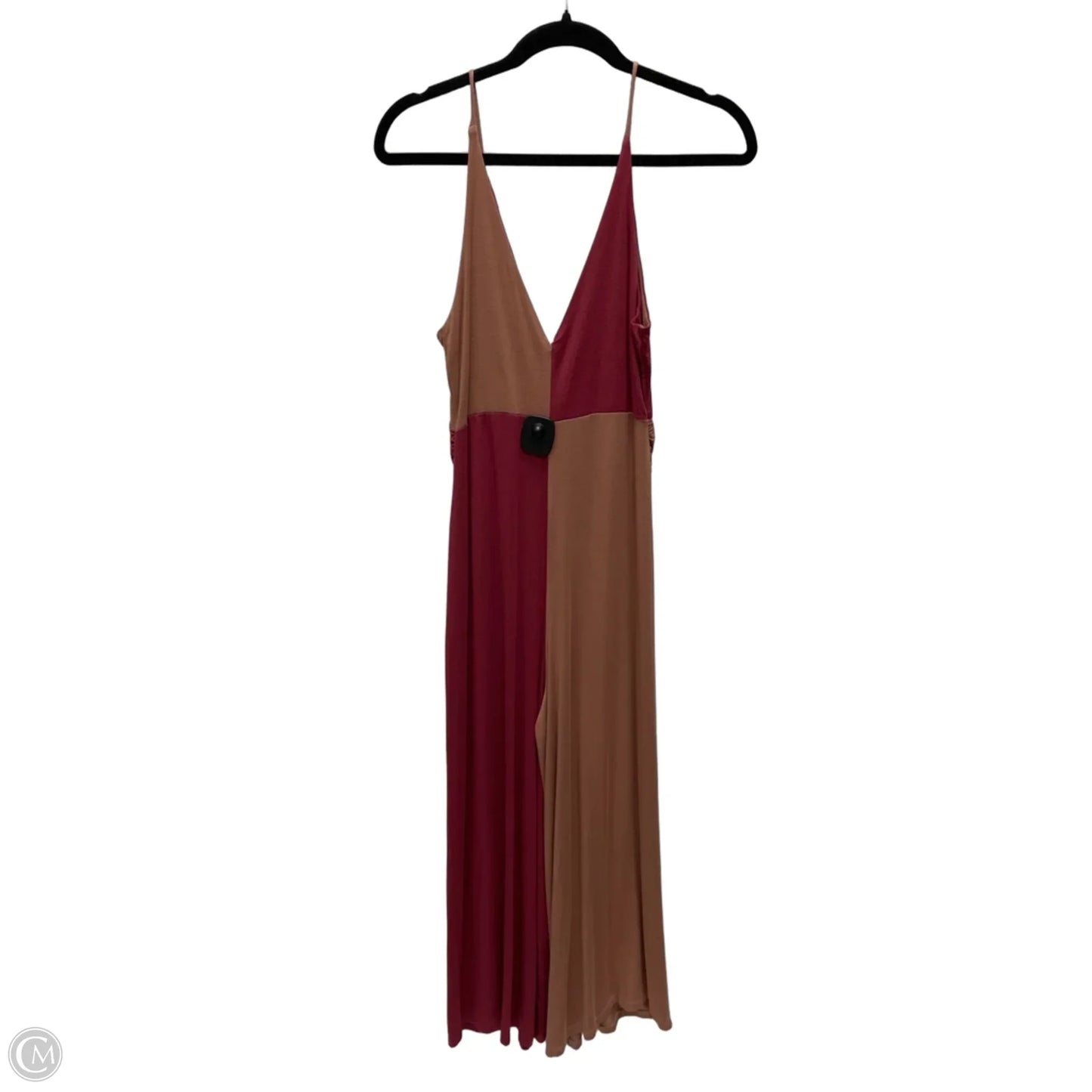 Jumpsuit By Anthropologie In Brown & Red, Size: Xs