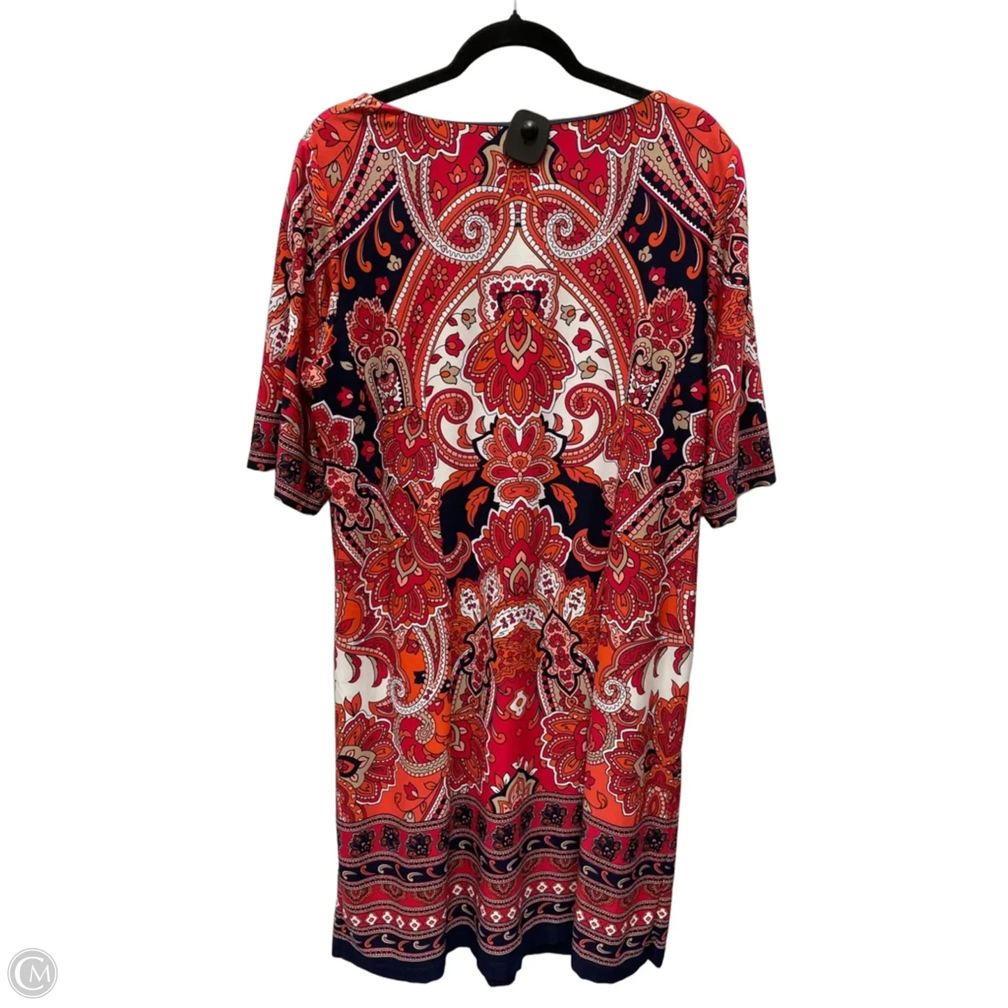 Dress Casual Short By Clothes Mentor In Floral Print, Size: Xl