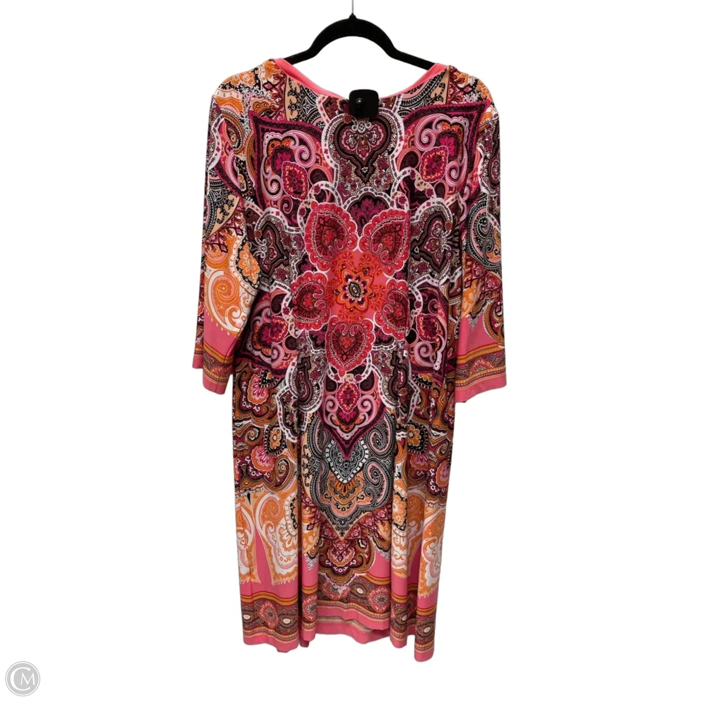 Dress Casual Short By Clothes Mentor In Floral Print, Size: Xl