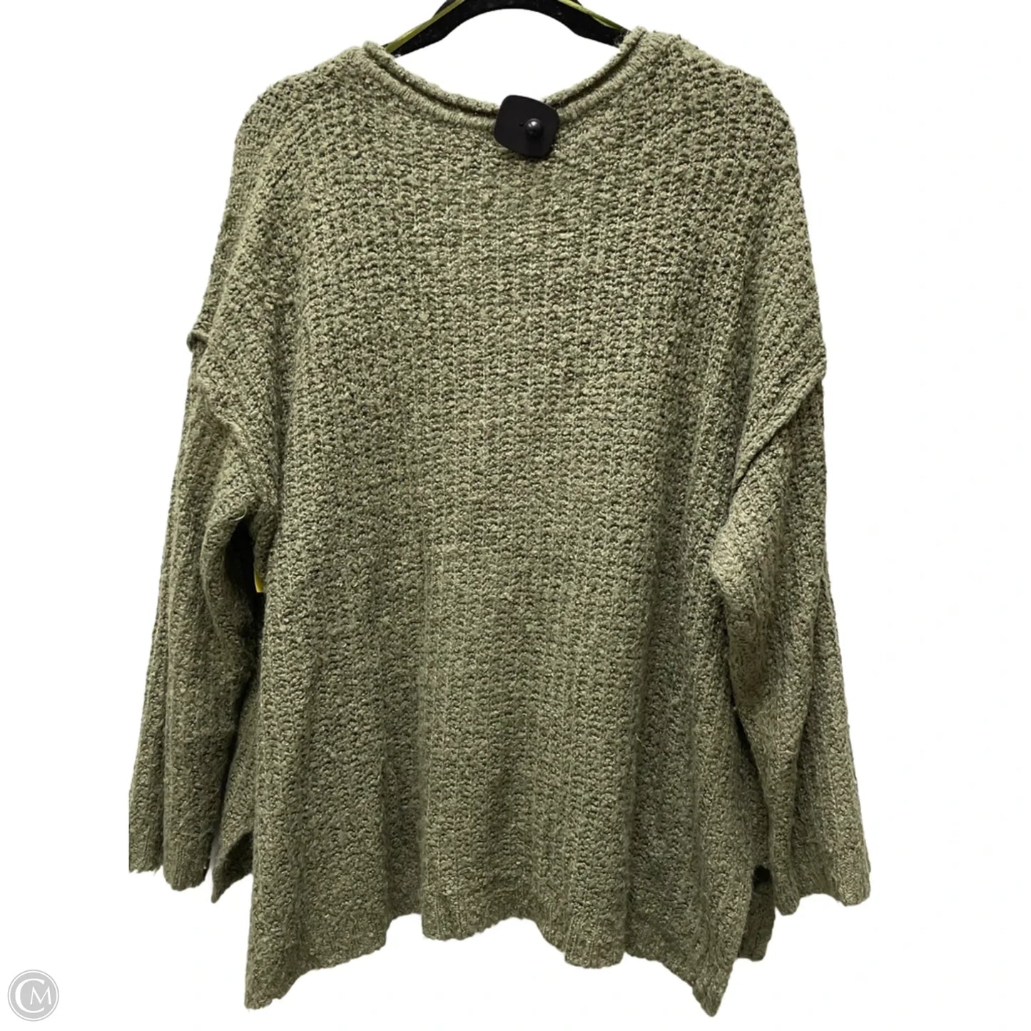 Sweater By Very J In Green, Size: 2x