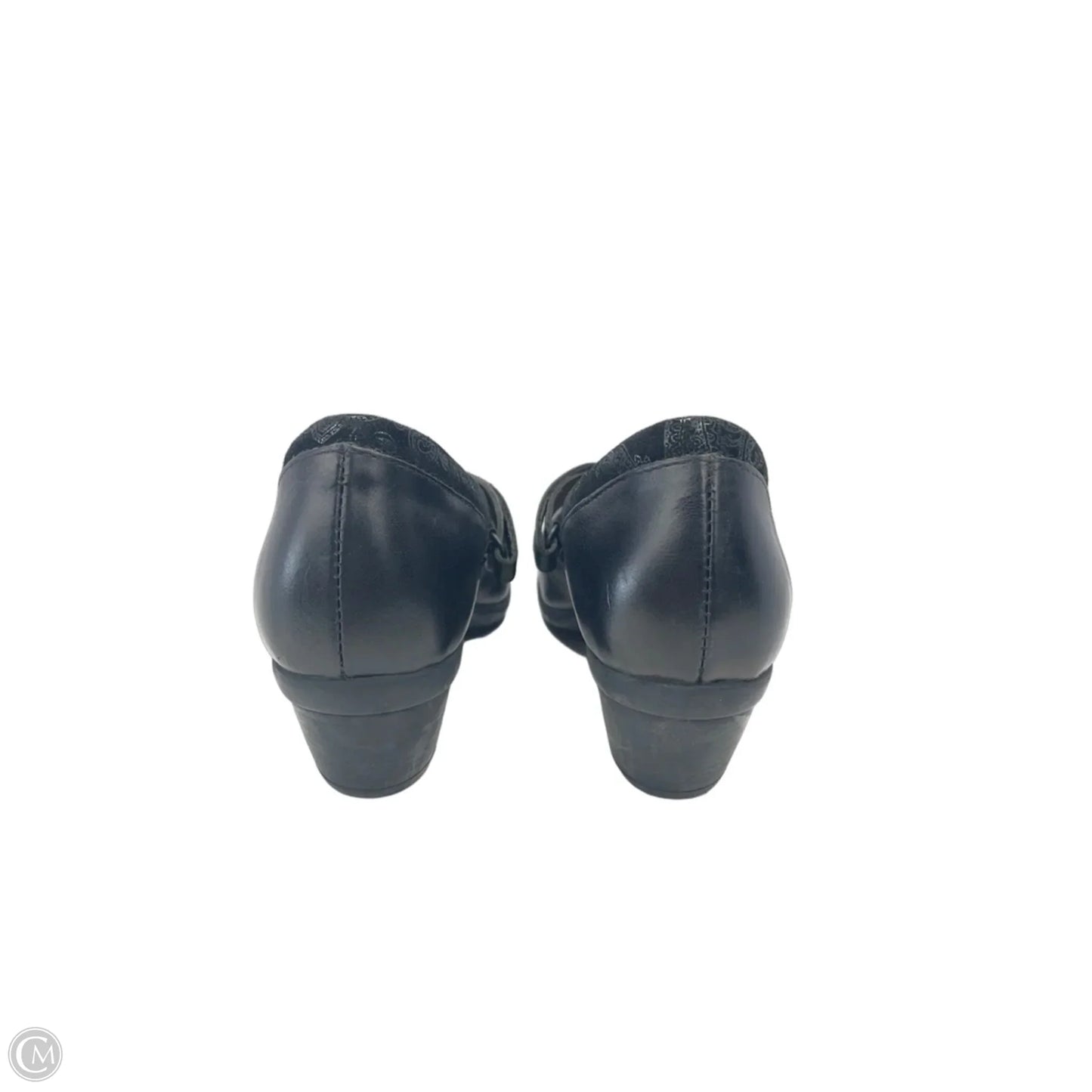 Sandals Heels Block By Naot In Black, Size: 9.5