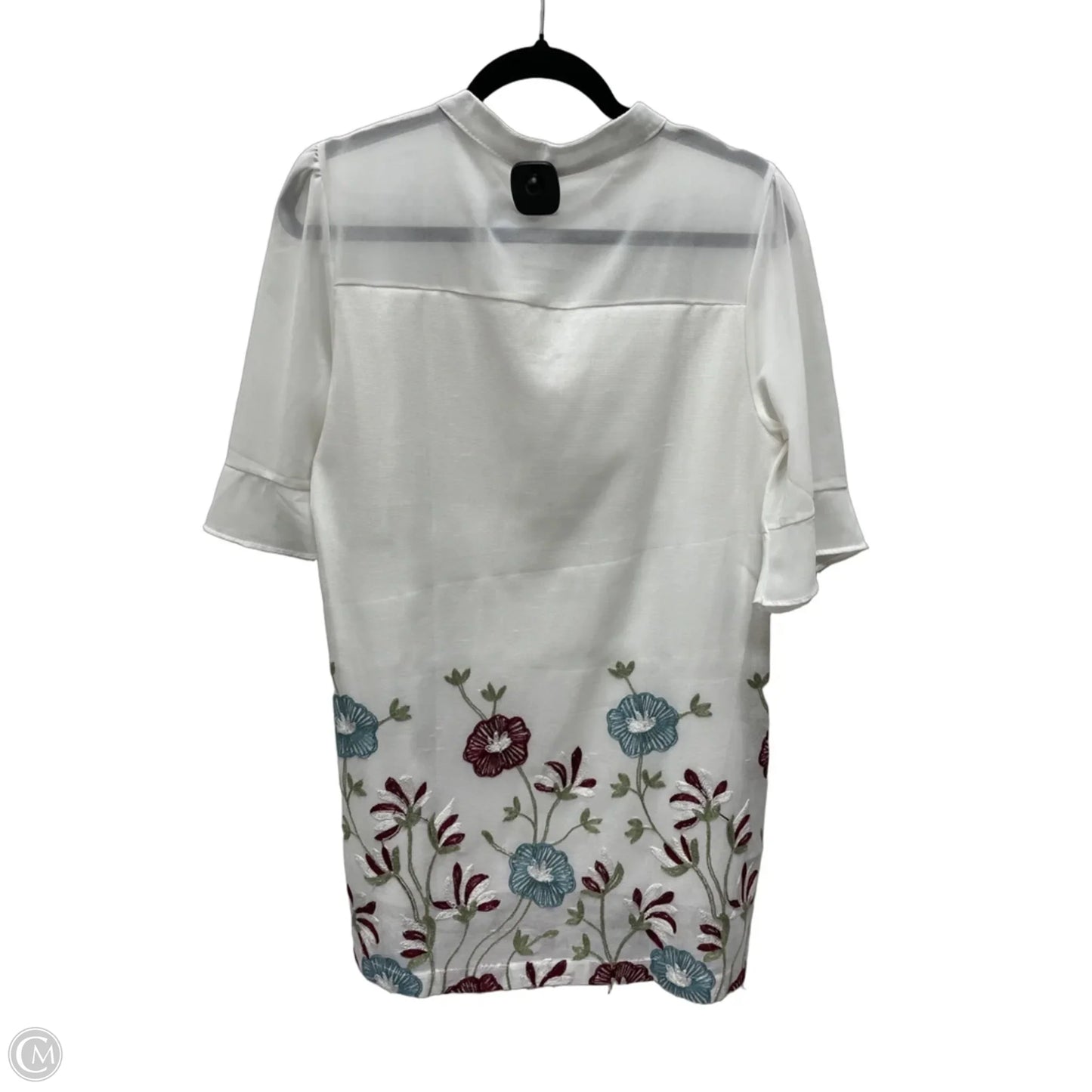 Dress Casual Short By Clothes Mentor In Floral Print, Size: L
