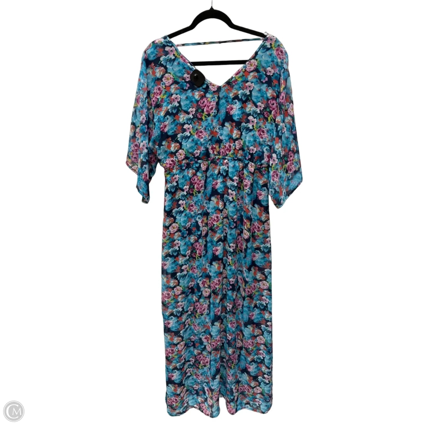 Dress Designer By Neiman Marcus In Floral Print, Size: M