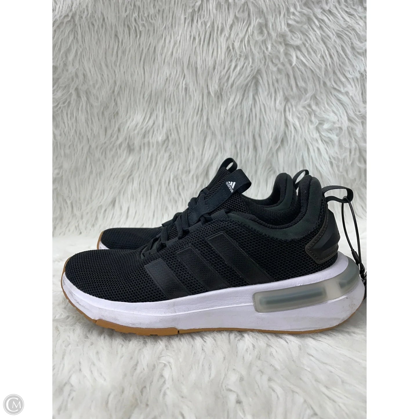 Shoes Athletic By Adidas In Black & White, Size: 7
