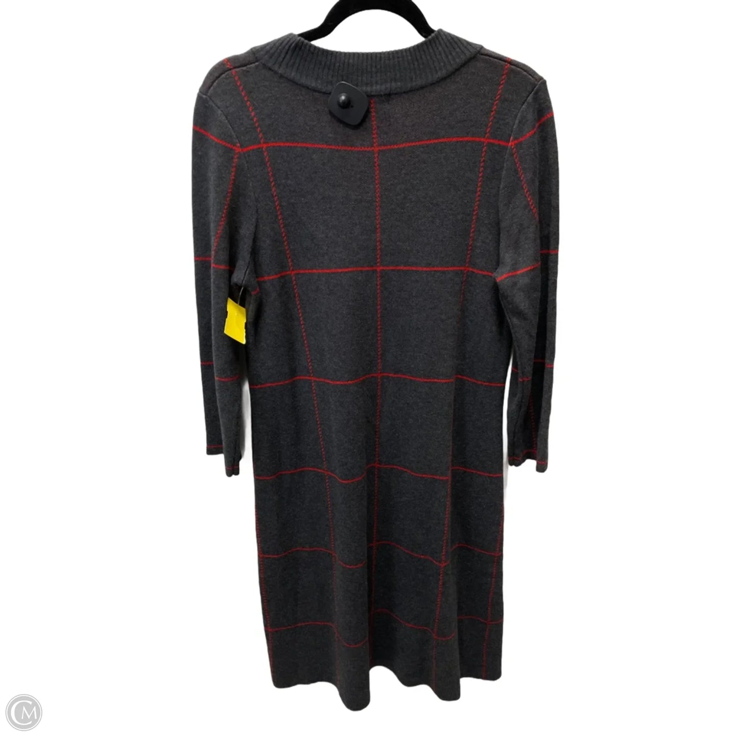 Dress Sweater By Liz Claiborne In Striped Pattern, Size: L