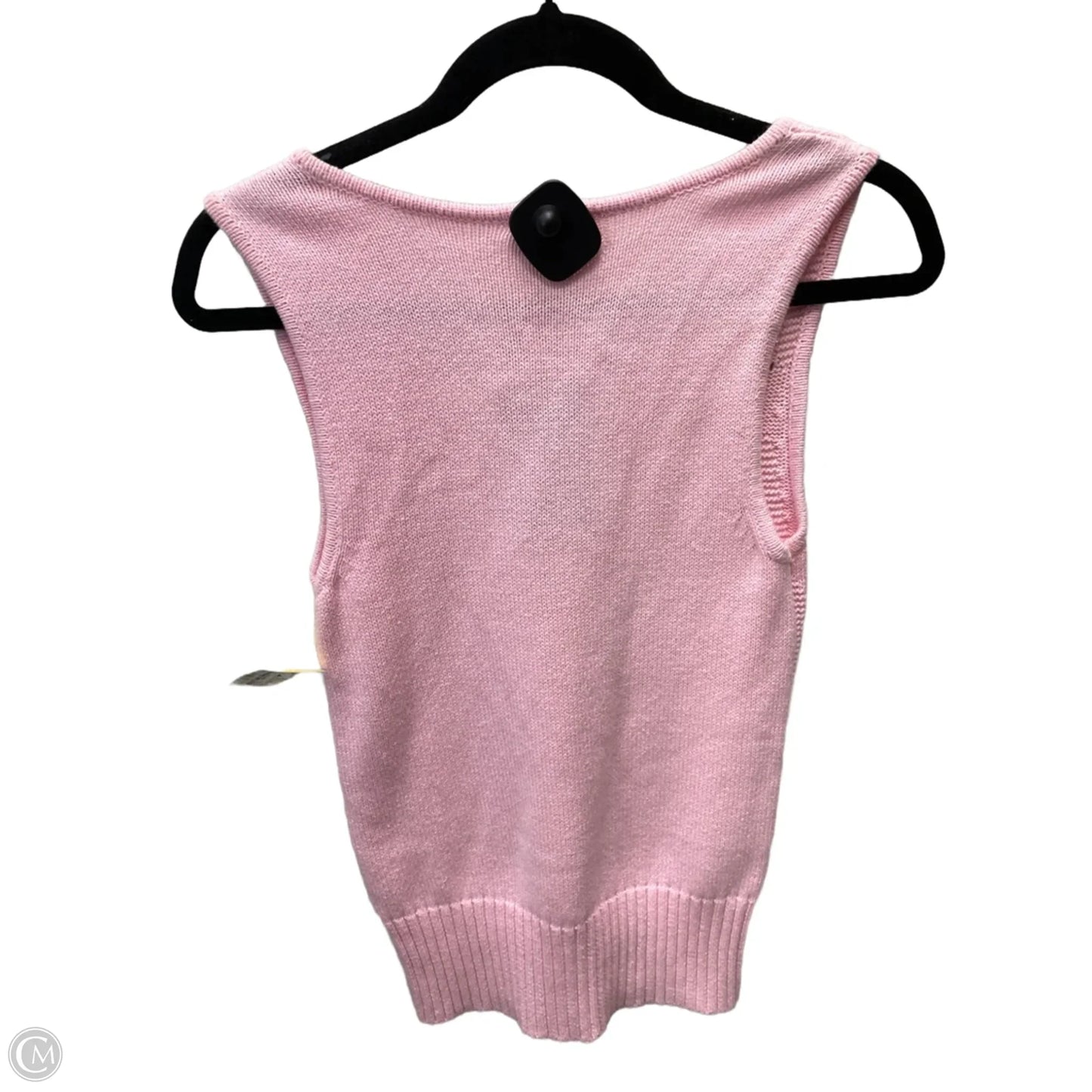 Vest Sweater By Crown And Ivy In Pink, Size: S