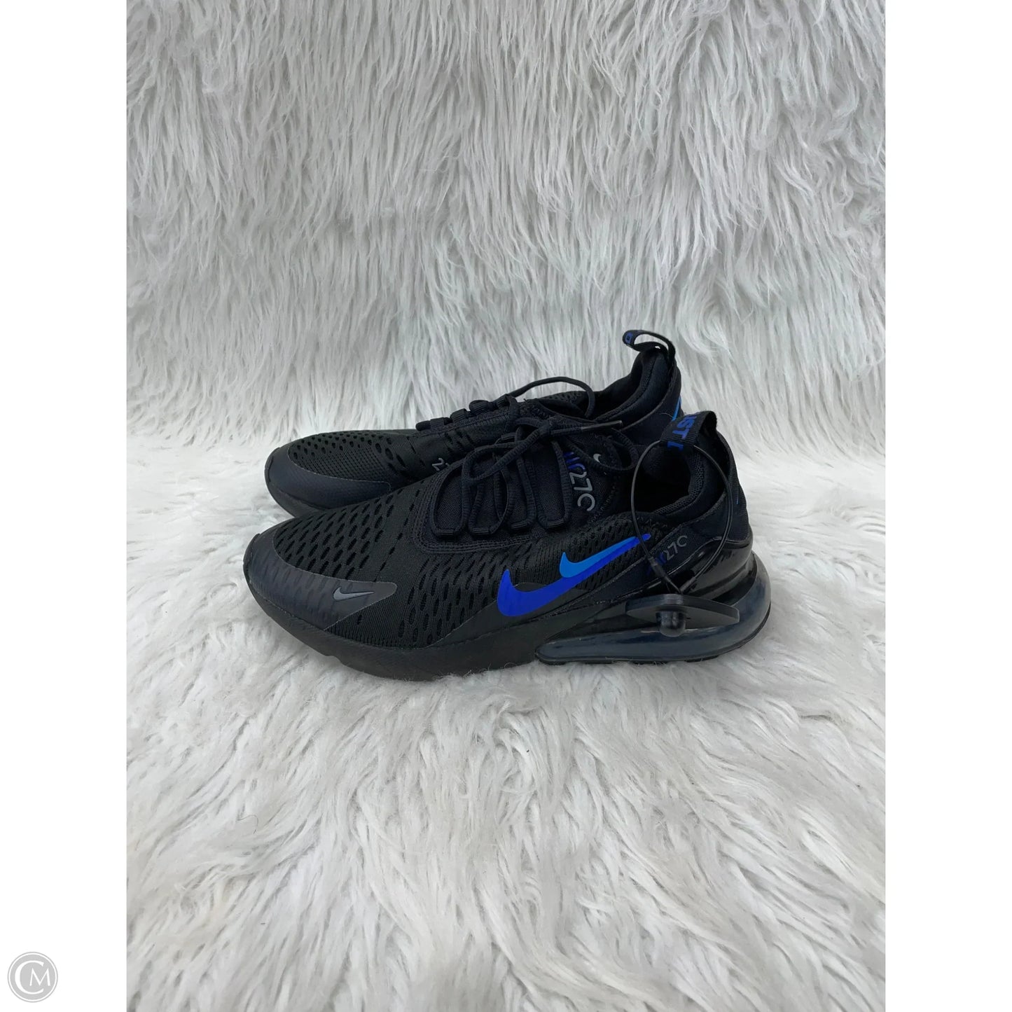 Shoes Sneakers By Nike In Black & Blue, Size: 6.5