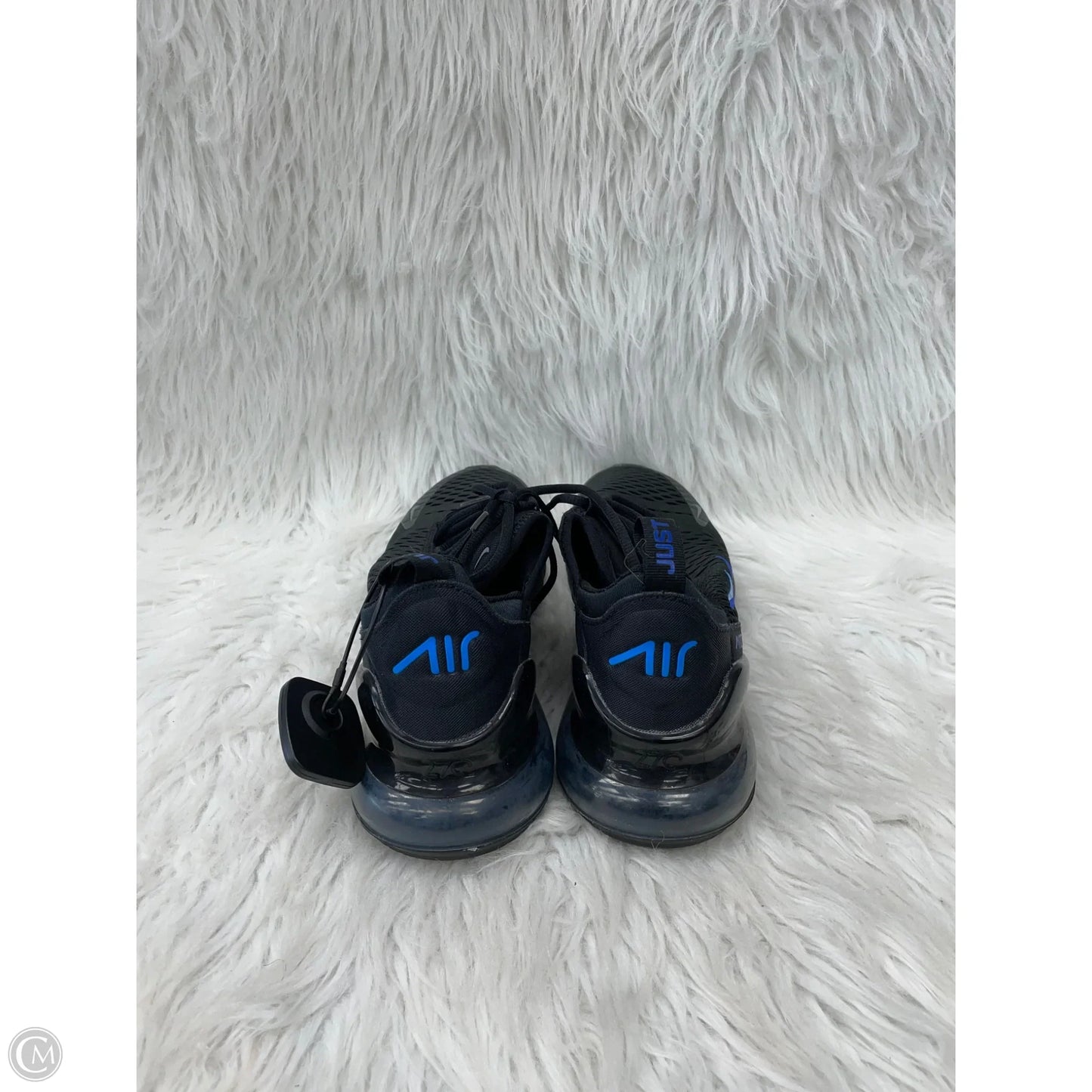 Shoes Sneakers By Nike In Black & Blue, Size: 6.5