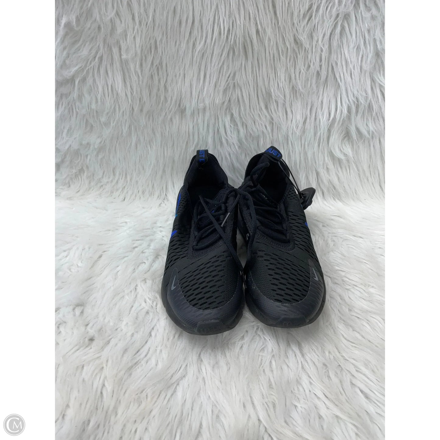 Shoes Sneakers By Nike In Black & Blue, Size: 6.5