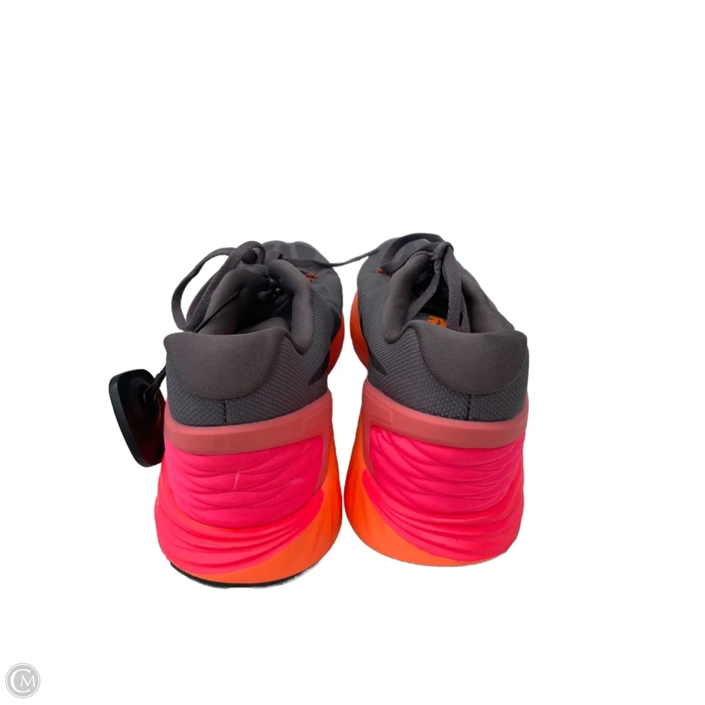 Shoes Athletic By Nike In Grey & Orange, Size: 10.5