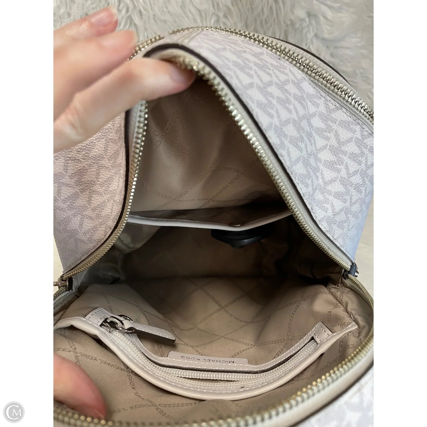 Backpack Designer By Michael Kors, Size: Large