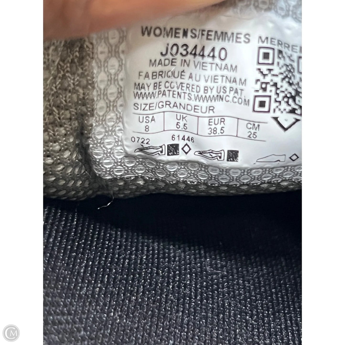 Shoes Athletic By Merrell In Grey, Size: 8