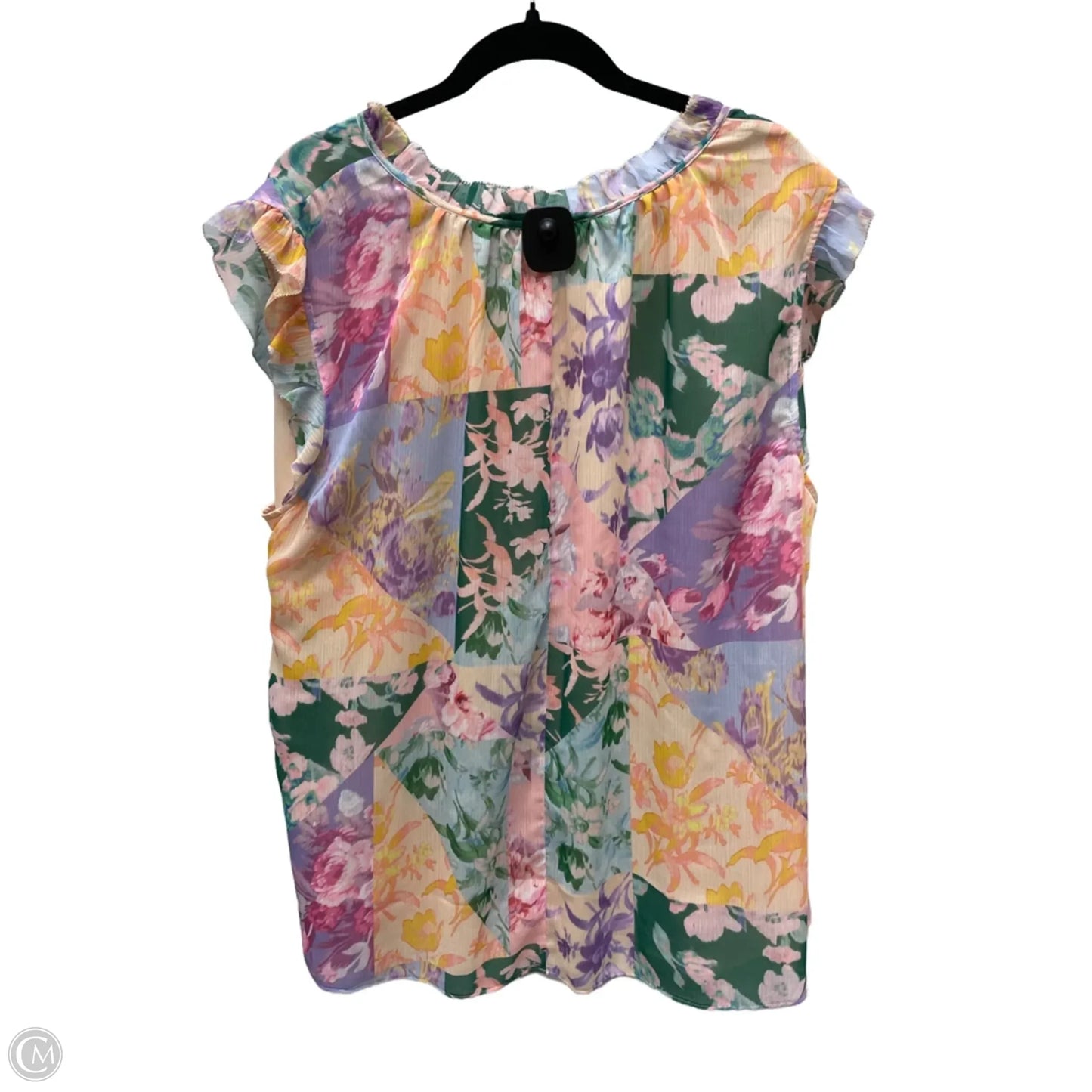 Blouse Sleeveless By Lane Bryant In Floral Print, Size: 3x