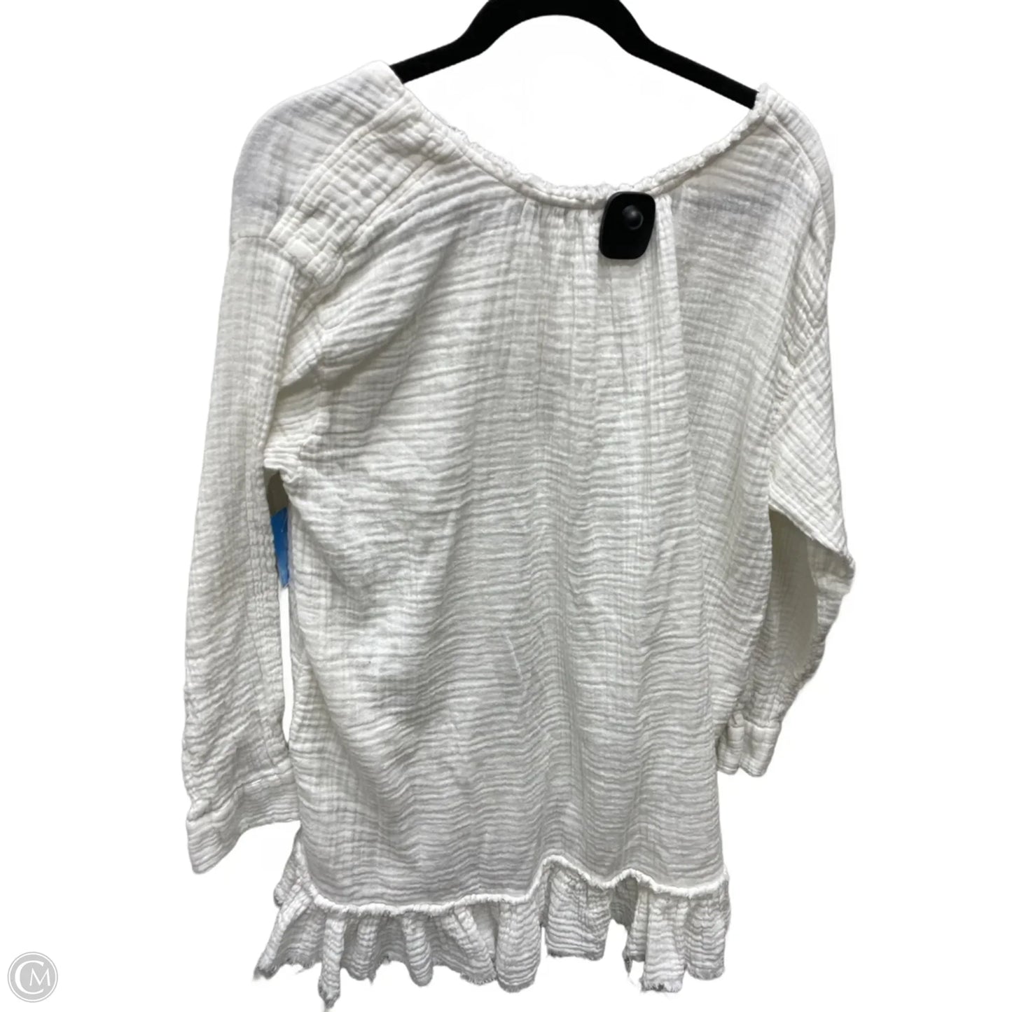 Tunic Long Sleeve By Free People In Cream, Size: S