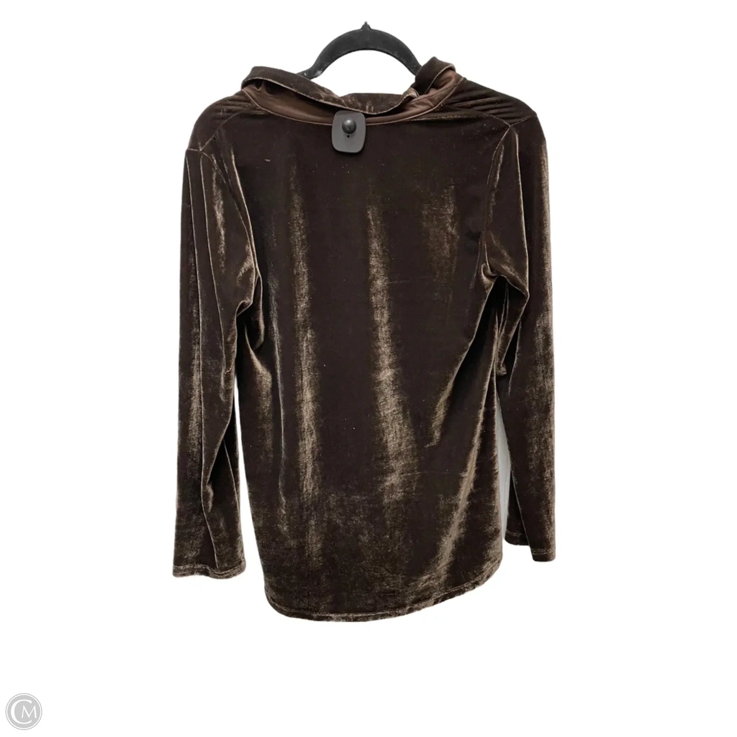 Top Long Sleeve By Soft Surroundings In Brown, Size: S