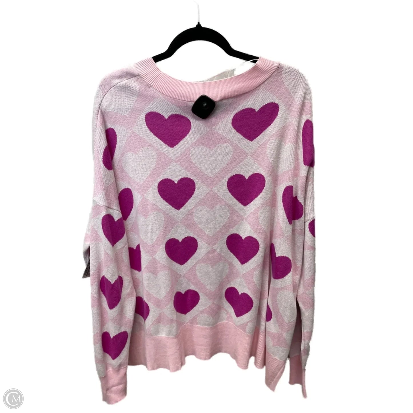 Sweater By Crown And Ivy In Pink, Size: 2x
