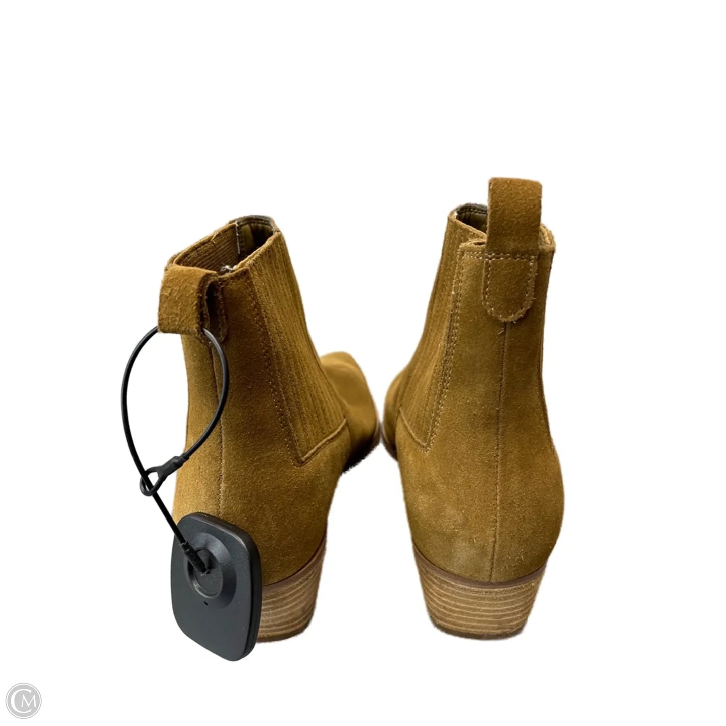 Boots Ankle Heels By Marc Fisher In Tan, Size: 9