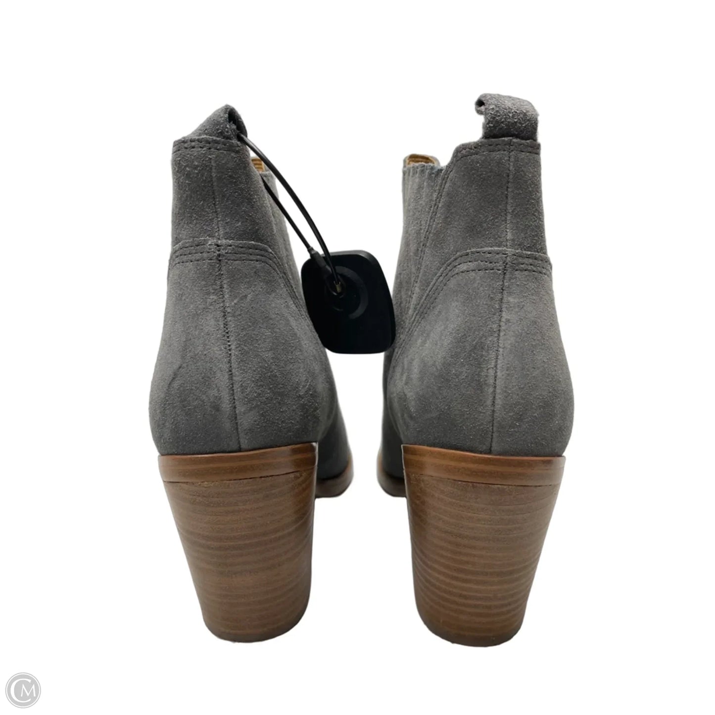 Boots Ankle Heels By Marc Fisher In Blue & Brown, Size: 7.5