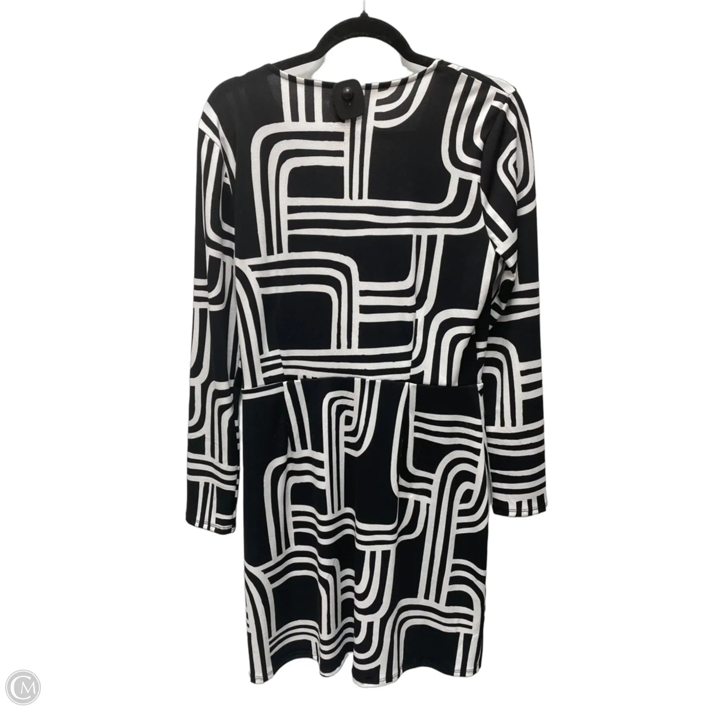 Dress Casual Short By Nine West In Black & White, Size: L