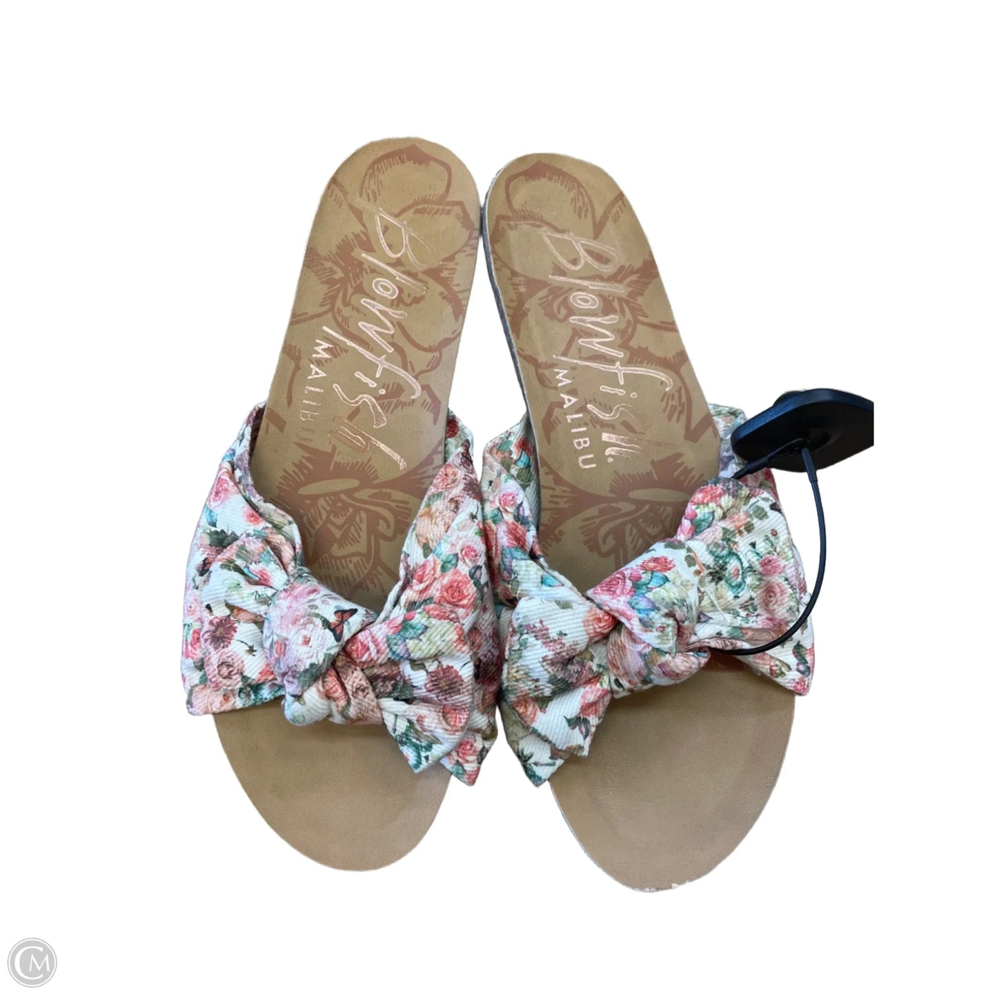 Sandals Flats By Blowfish In Floral Print, Size: 8