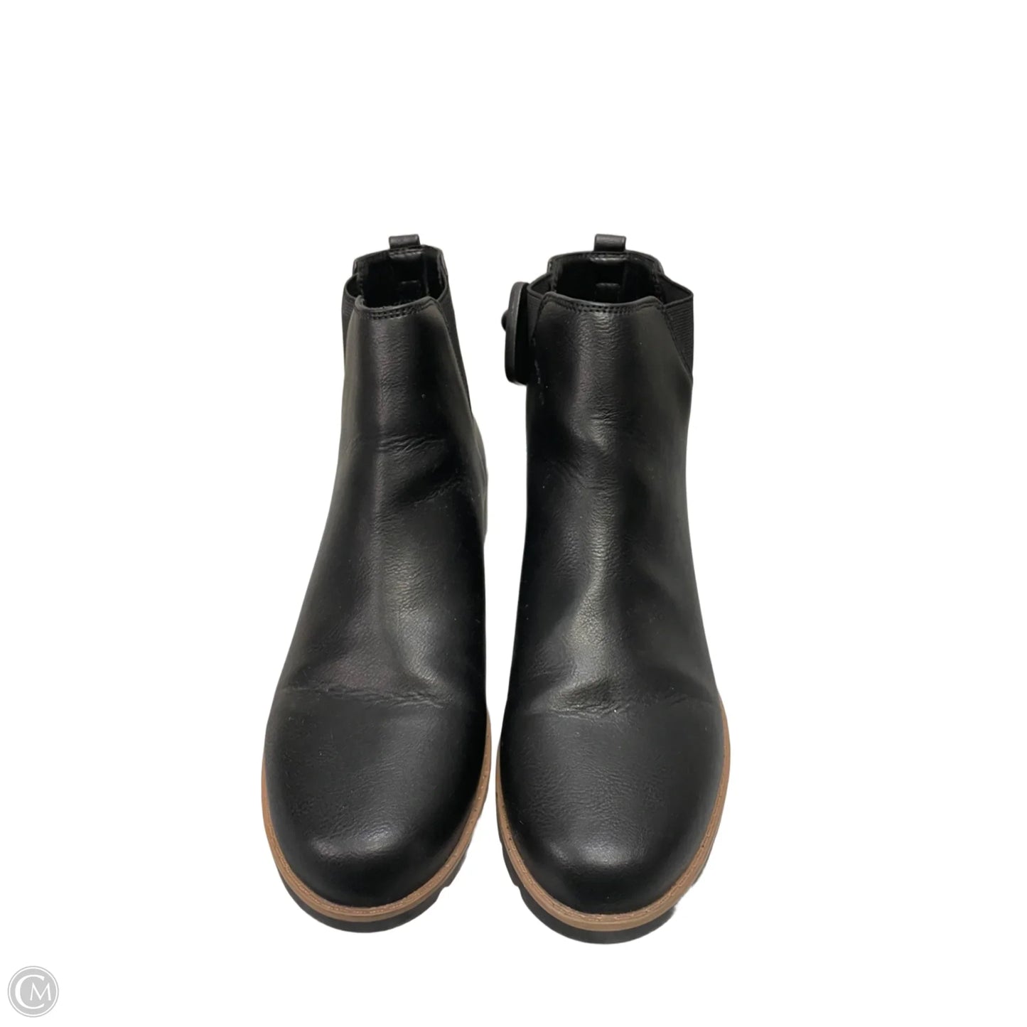 Boots Ankle Flats By St Johns Bay In Black, Size: 9