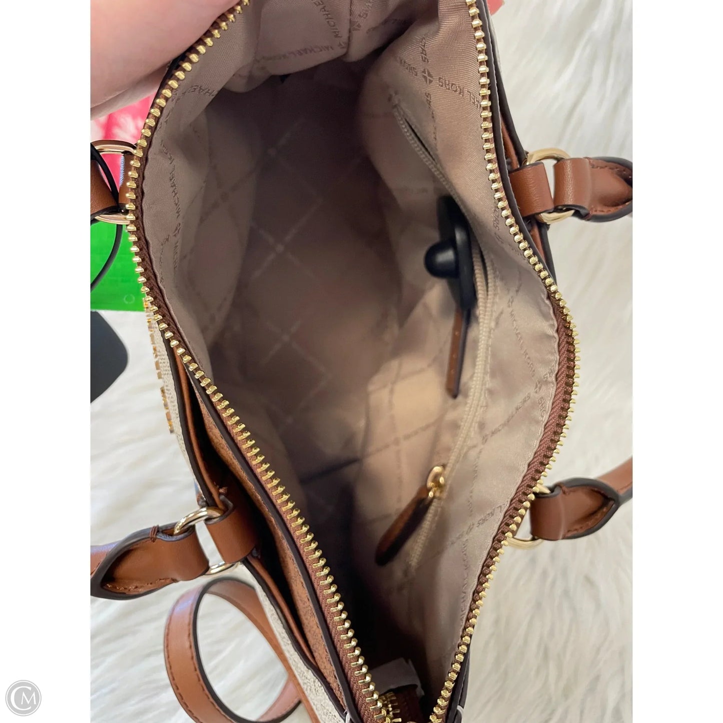 Handbag Designer By Michael Kors, Size: Medium