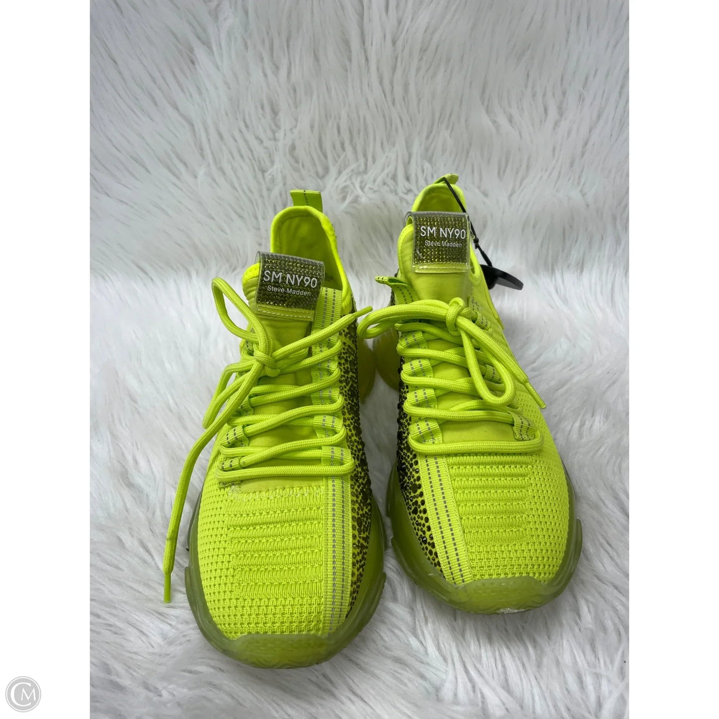 Shoes Sneakers By Steve Madden In Green, Size: 9