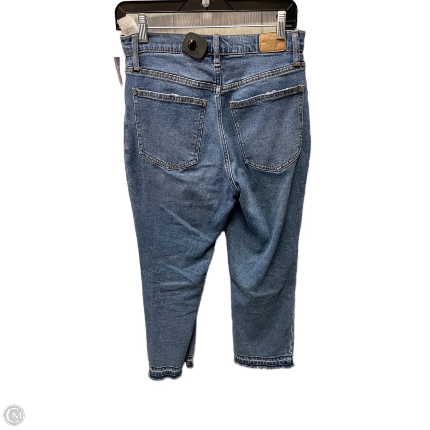 Jeans Straight By Abercrombie And Fitch In Blue, Size: 6