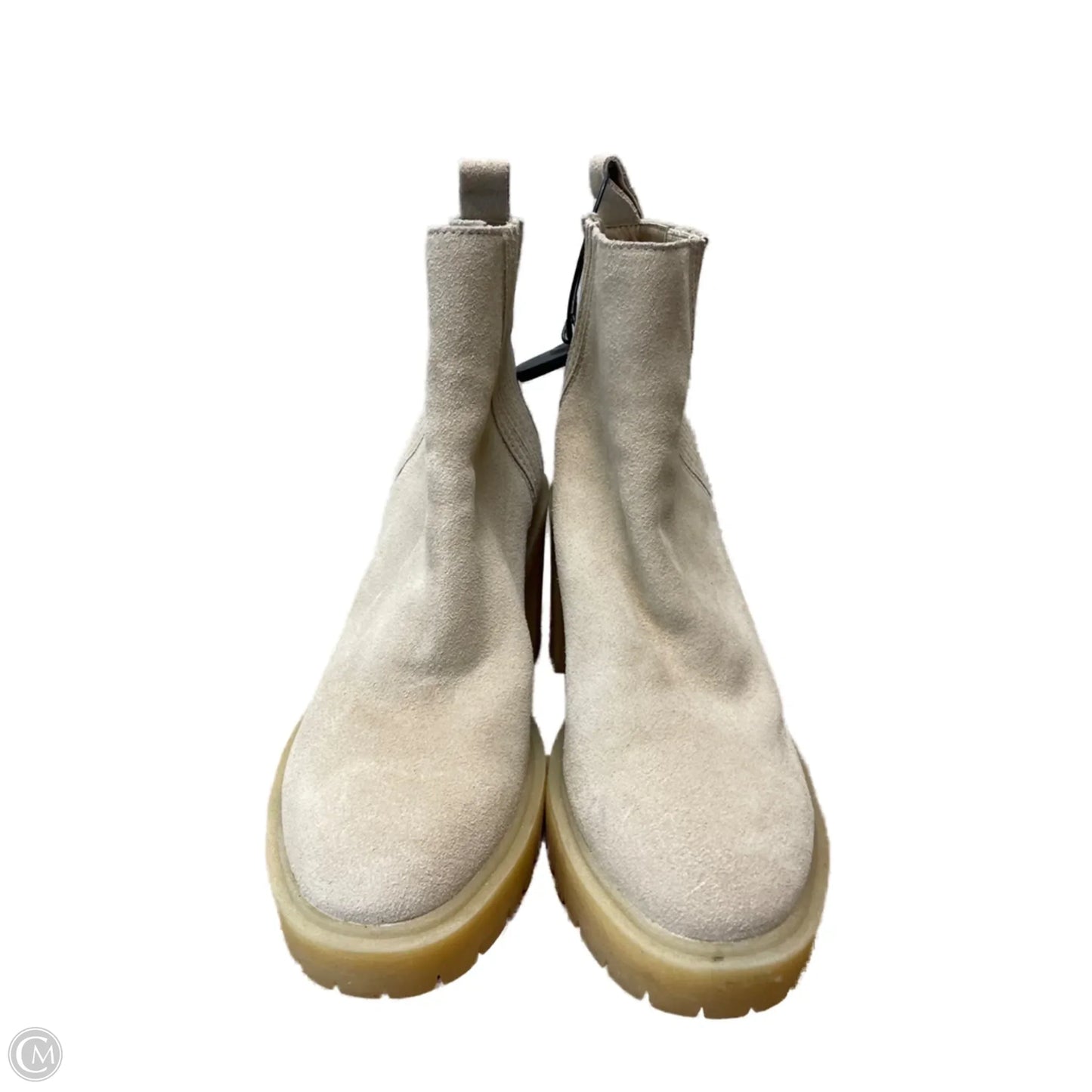 Boots Ankle Heels By Dolce Vita In Tan, Size: 7.5