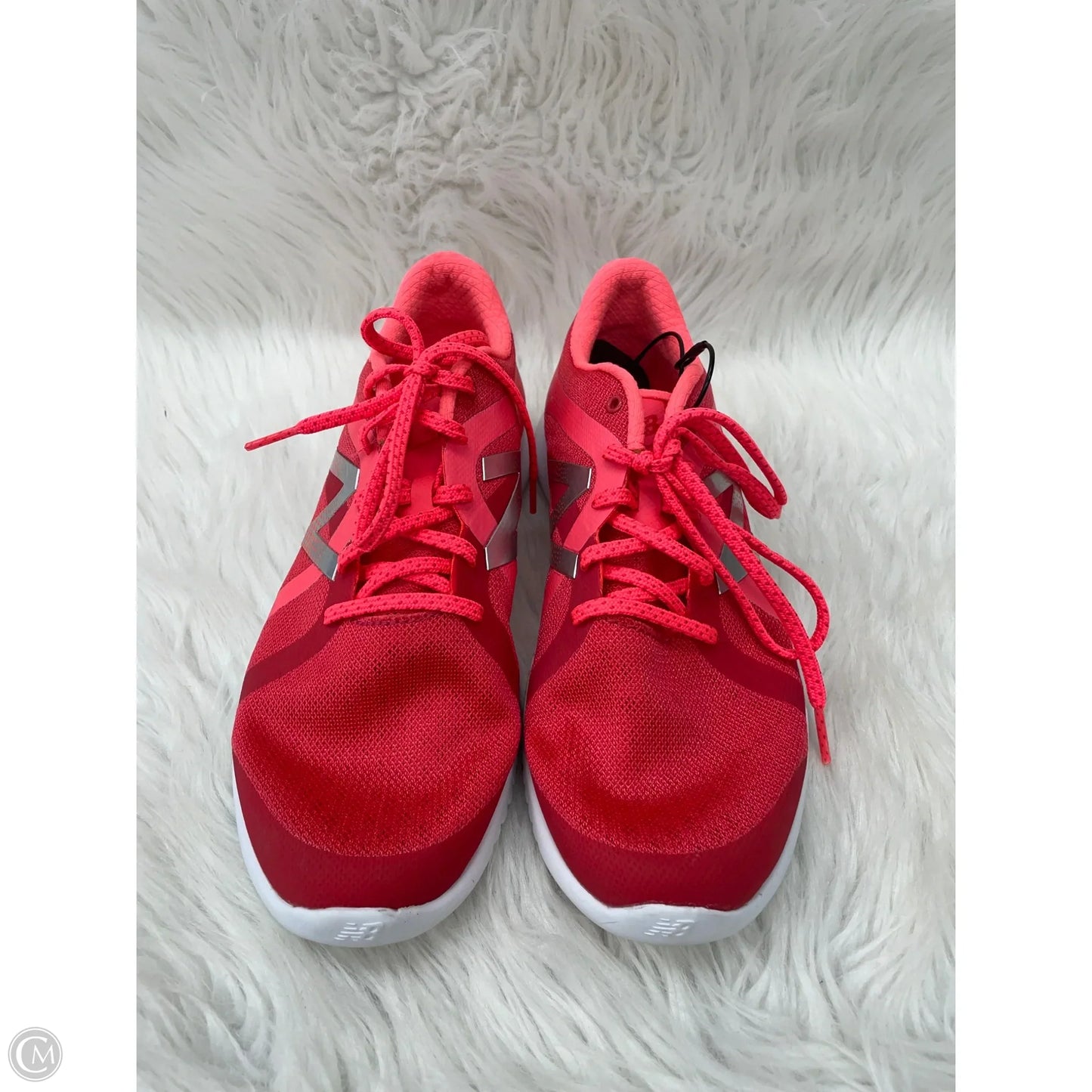 Shoes Athletic By New Balance In Pink & White, Size: 9