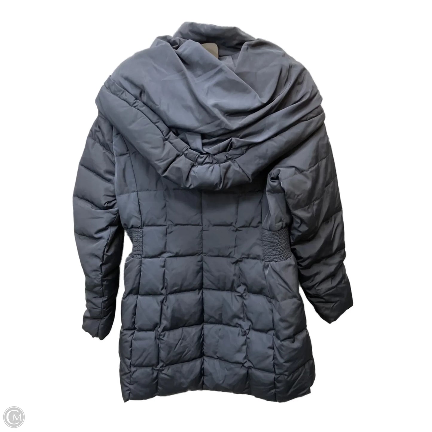 Coat Puffer & Quilted By Cole-haan In Navy, Size: L