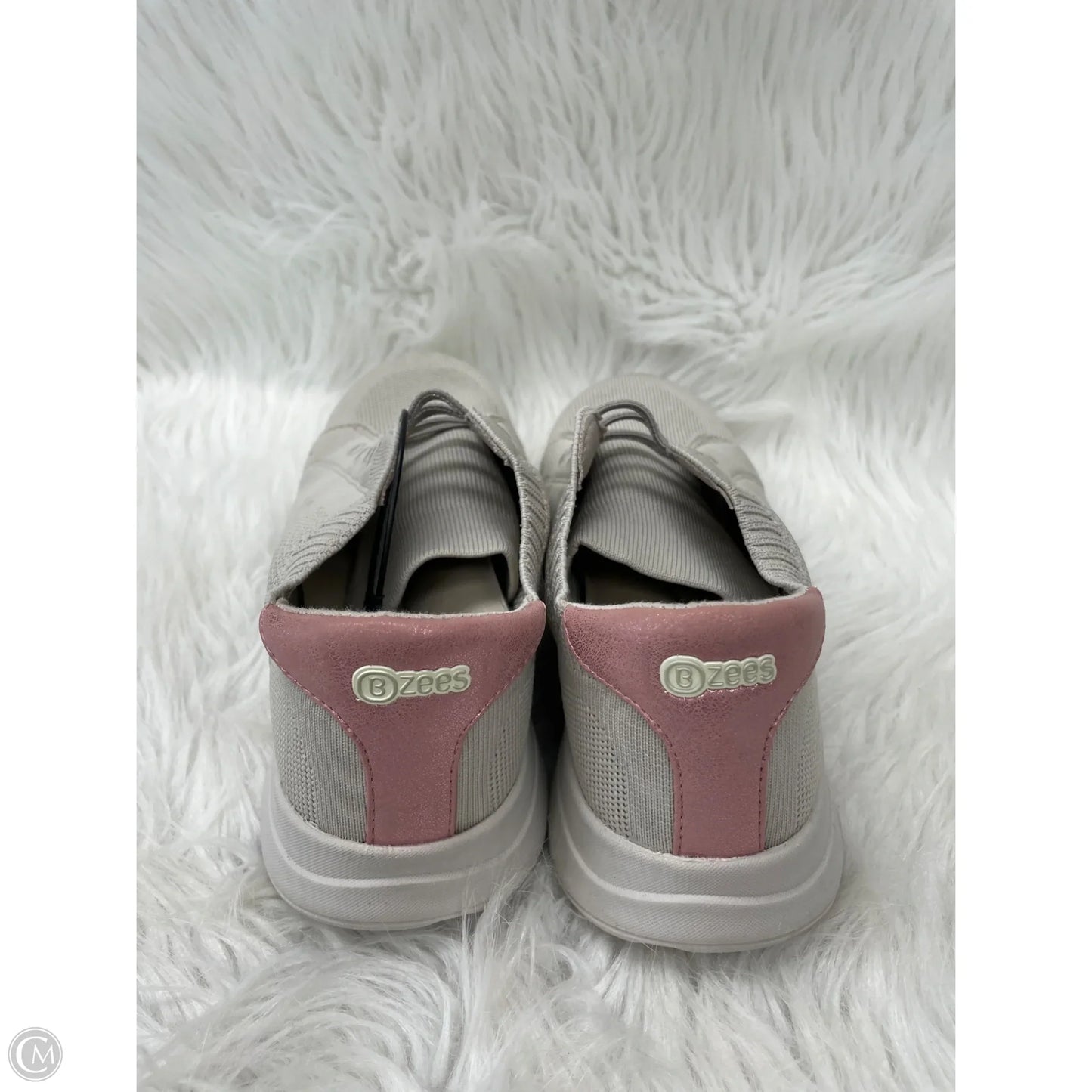 Shoes Sneakers By Bzees In Pink & Tan, Size: 7.5