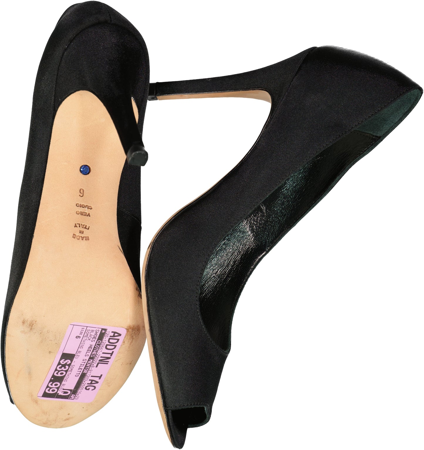 CLOTHES MENTOR-SHOES HEELS STILETTO Size 6