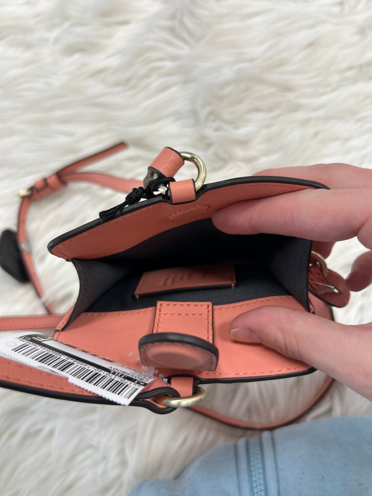 Crossbody By J. Jill In Peach, Size:Small