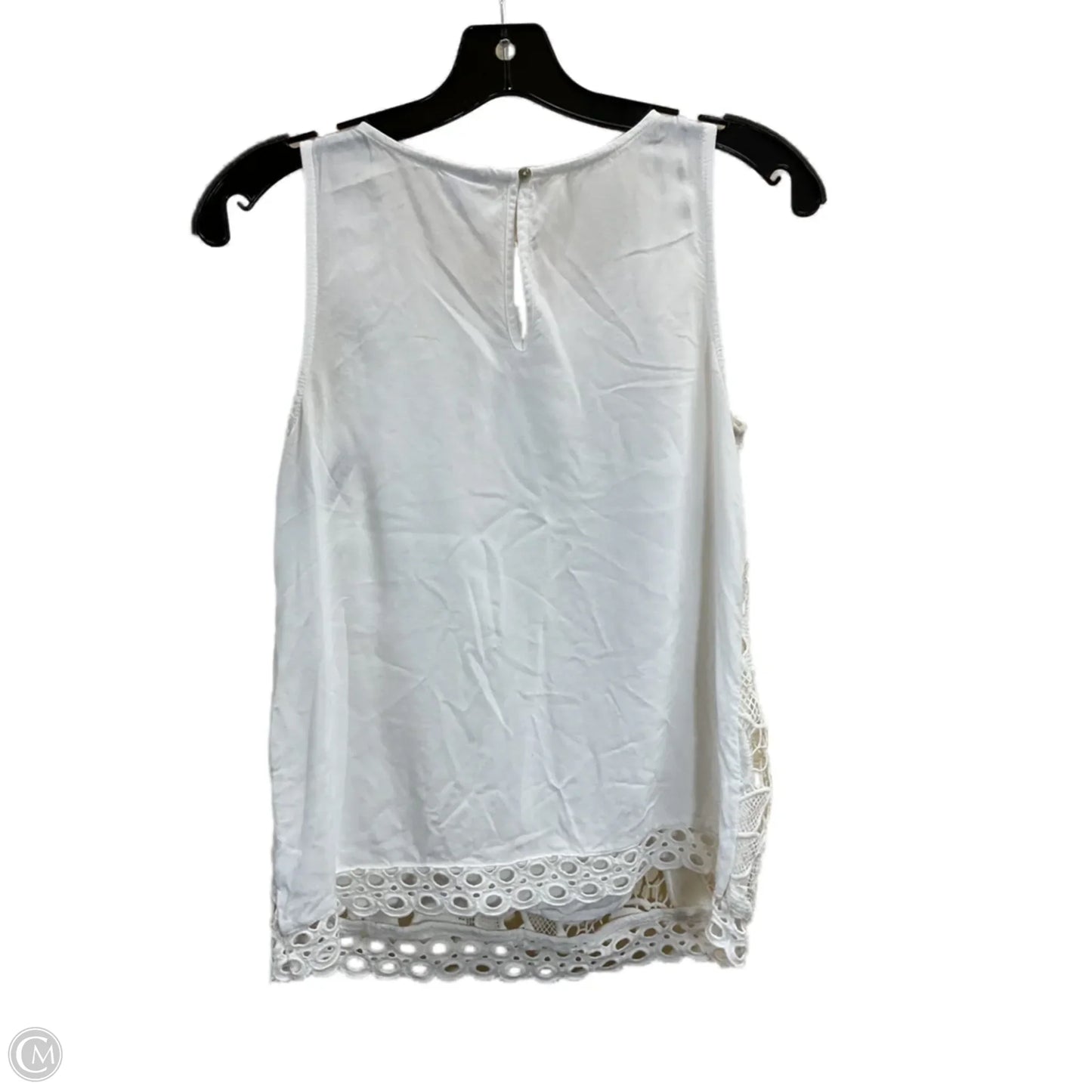Top Sleeveless By Merona In White, Size: Xs