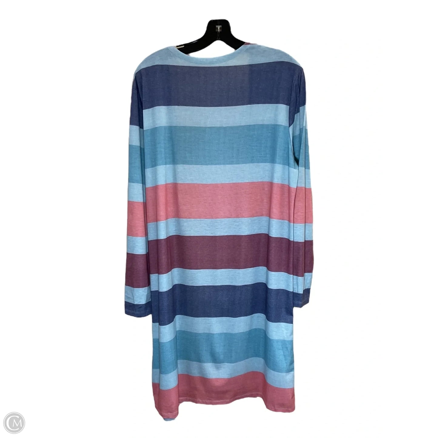 Cardigan By Clothes Mentor In Blue, Size: Xl