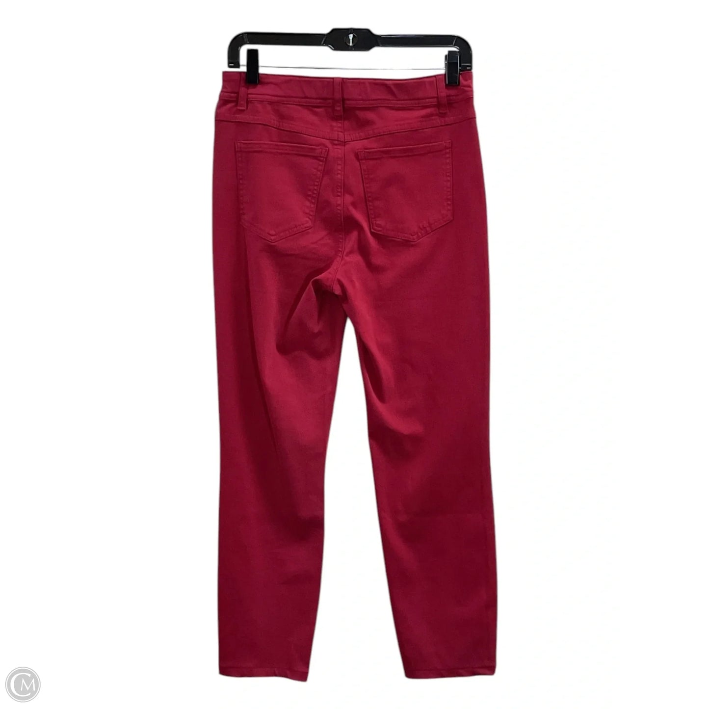 Jeans Straight By Tribal In Red Denim, Size: 4