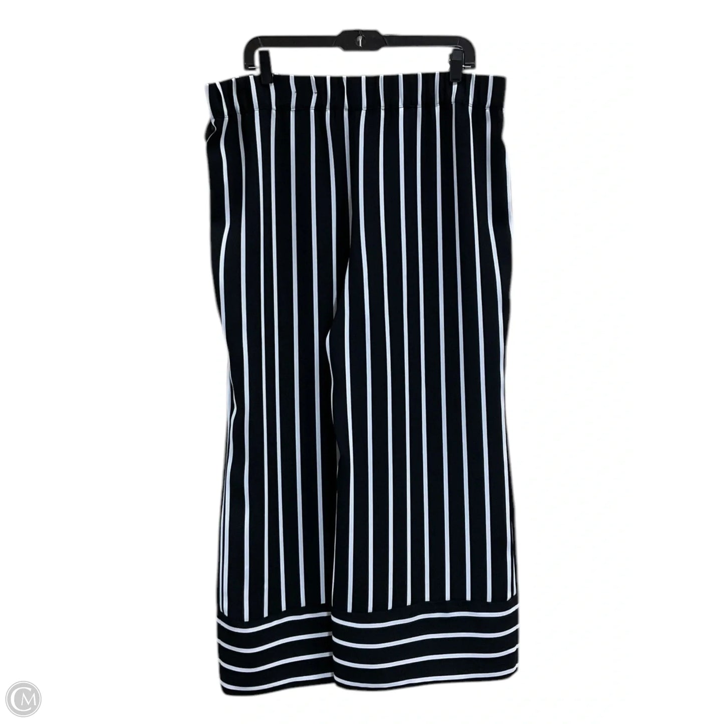 Pants Lounge By Inc In Black & White, Size: Xl
